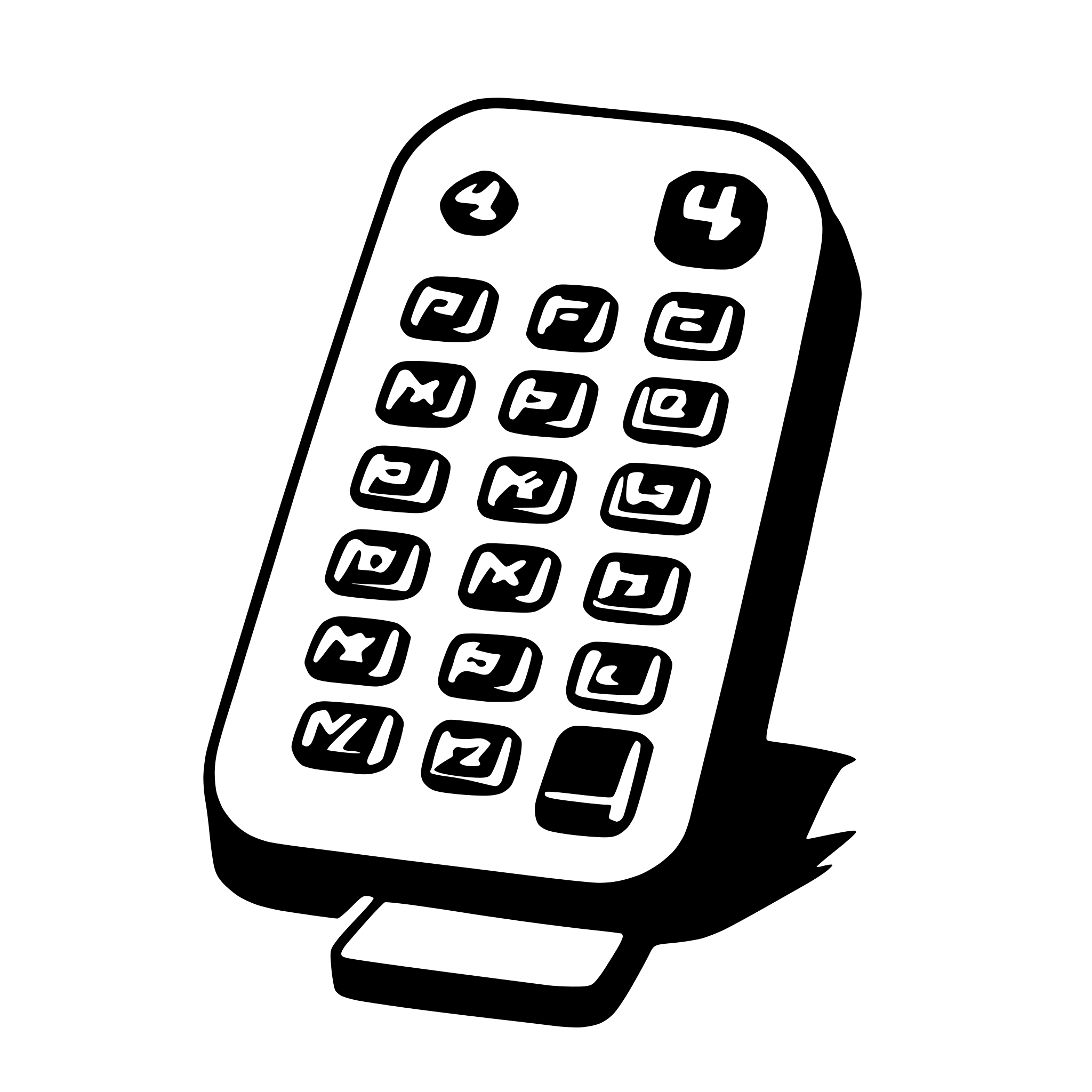 AI-generated SVG of 'simple calc'