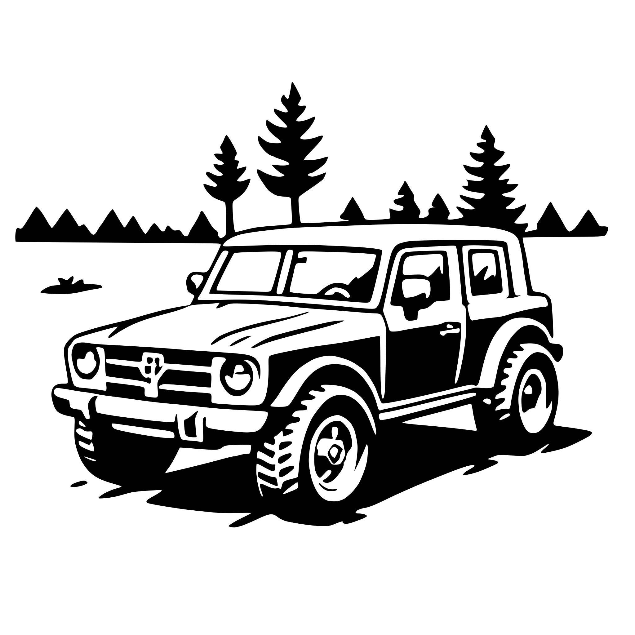 AI-generated SVG of 'off-road vehicle'