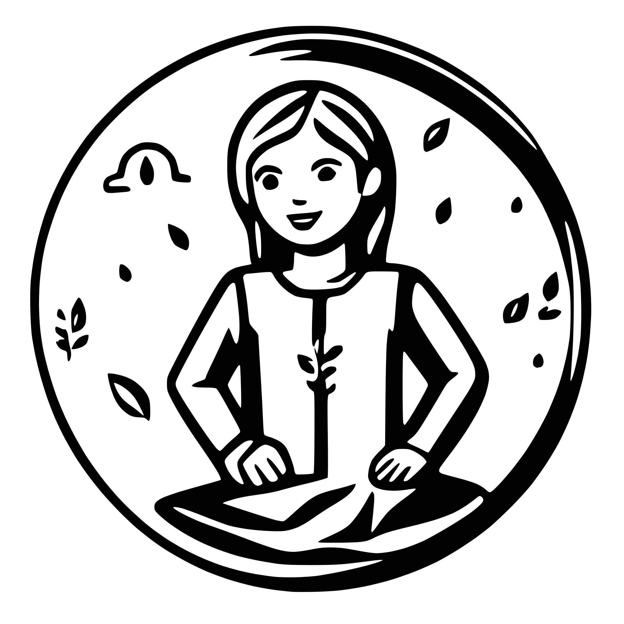 AI-generated SVG of a breath-body-mind breathing techniques online course for Ukraine