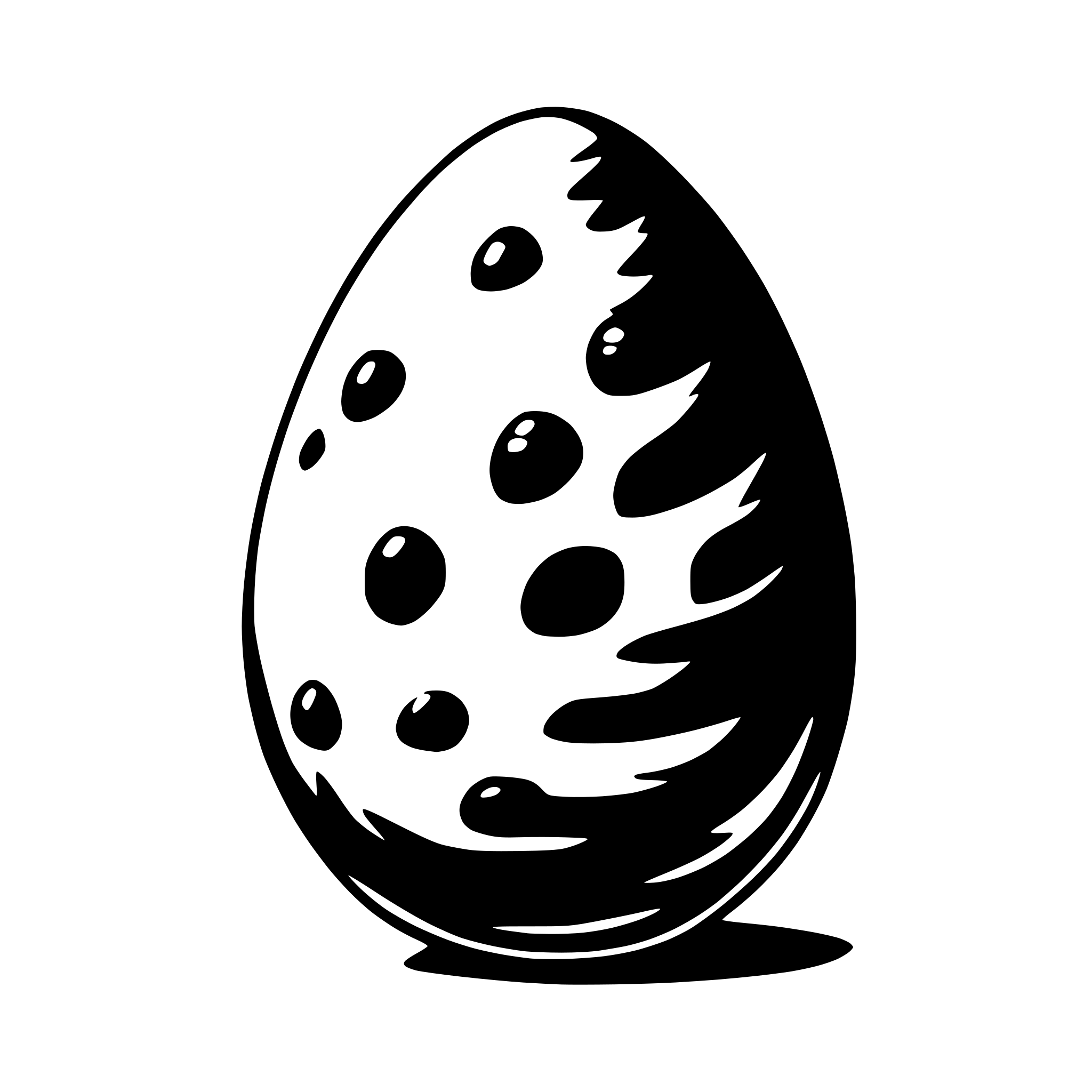 AI-generated SVG of 'Easter egg'