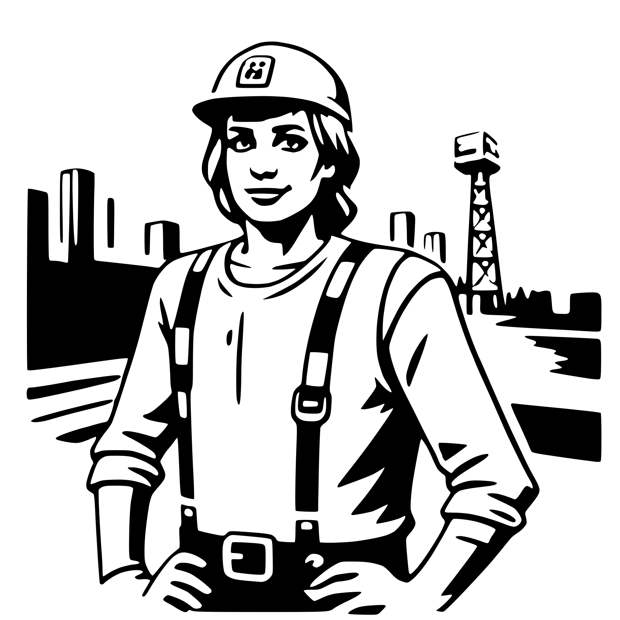 AI-generated SVG of 'construction worker'