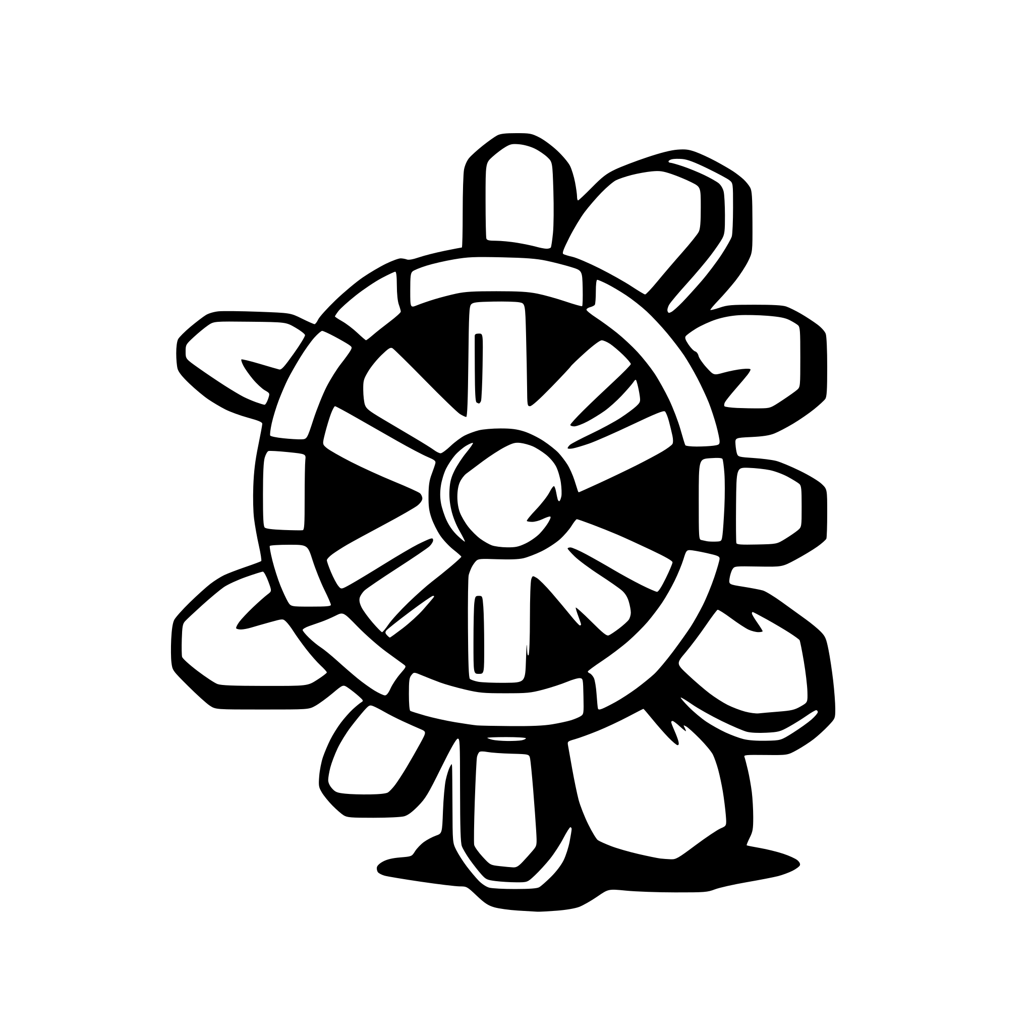 AI-generated SVG of 'reactjs'