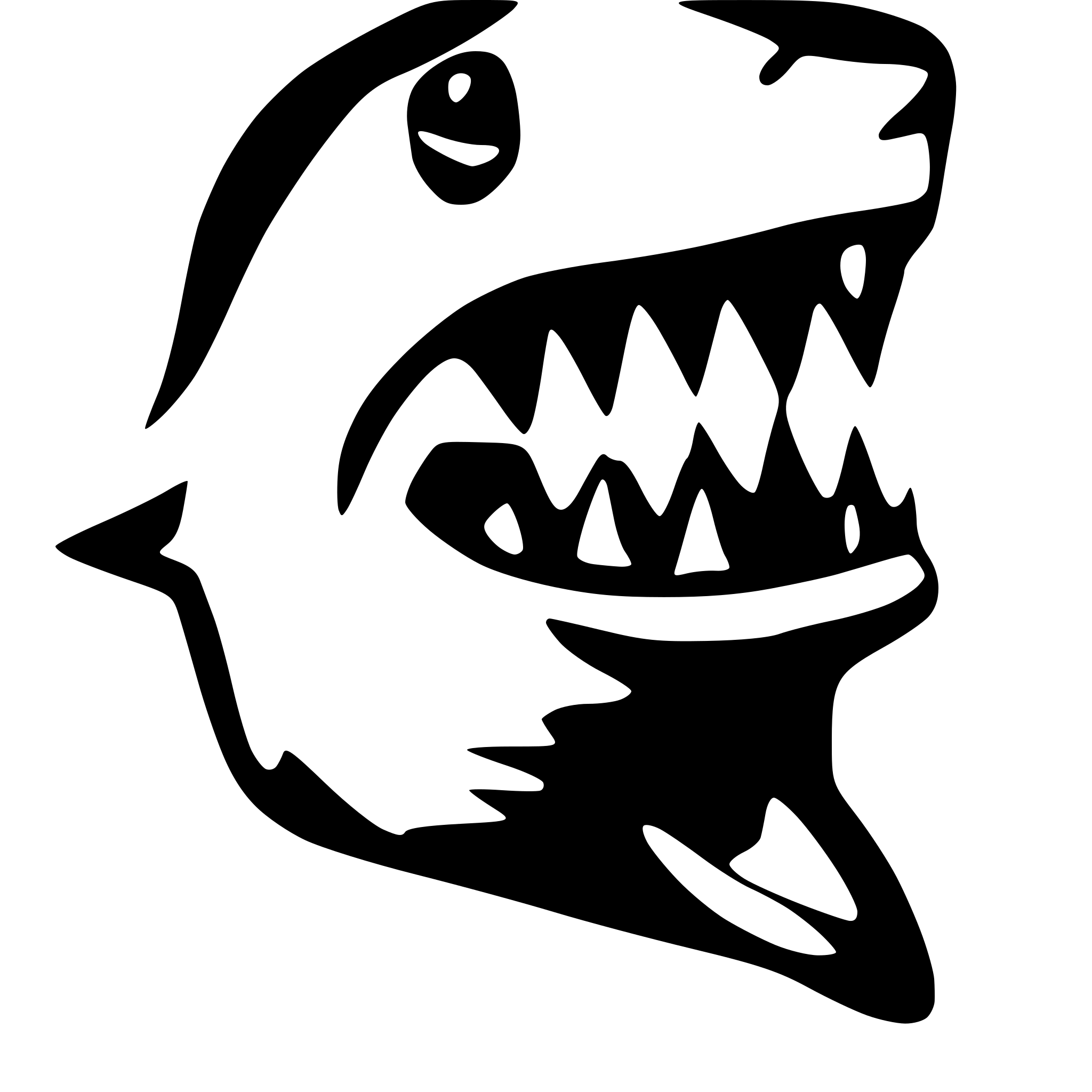 AI-generated SVG of 'shark jaw bite'