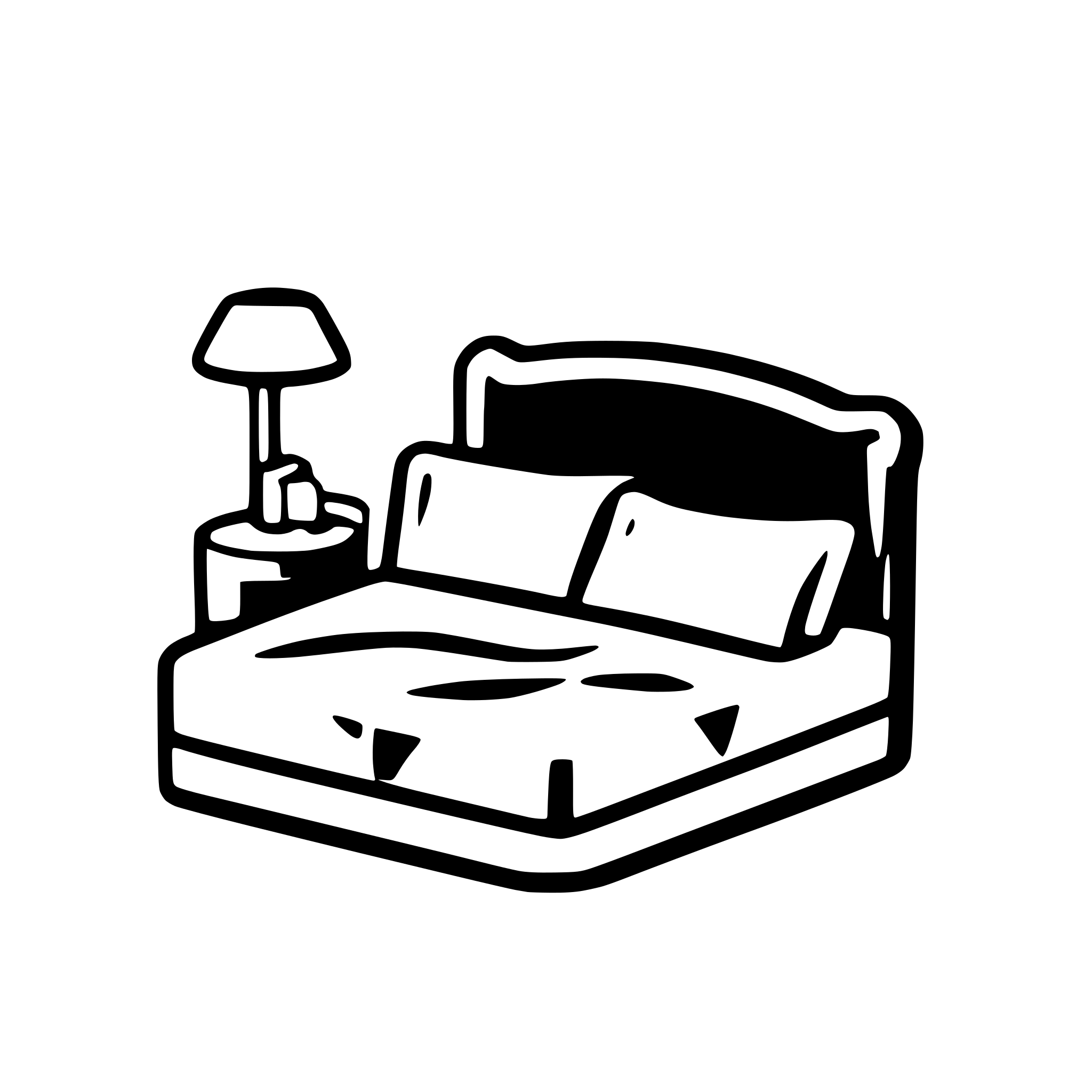 AI-generated SVG of 'King Bed'