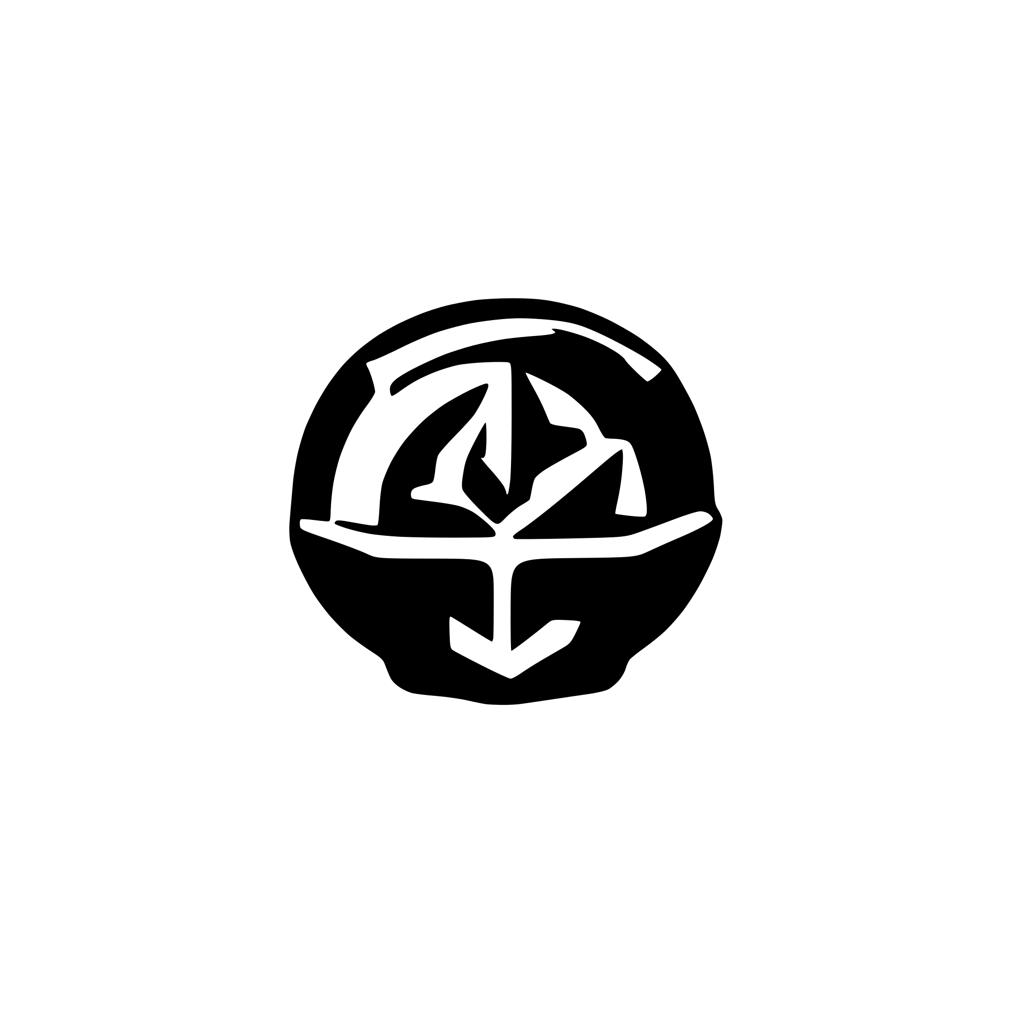 AI-generated SVG of a an icon of kubernetes