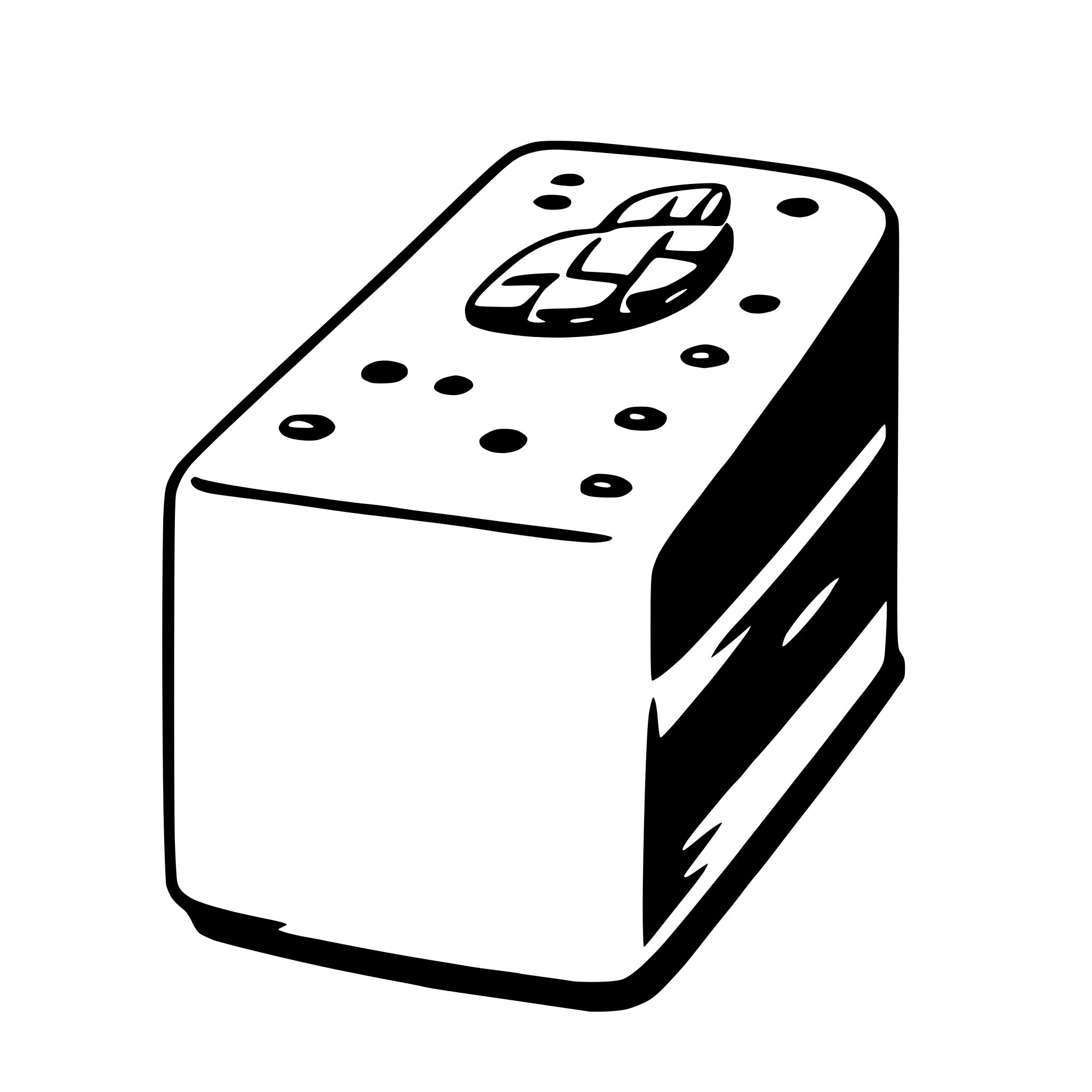AI-generated SVG of a butter