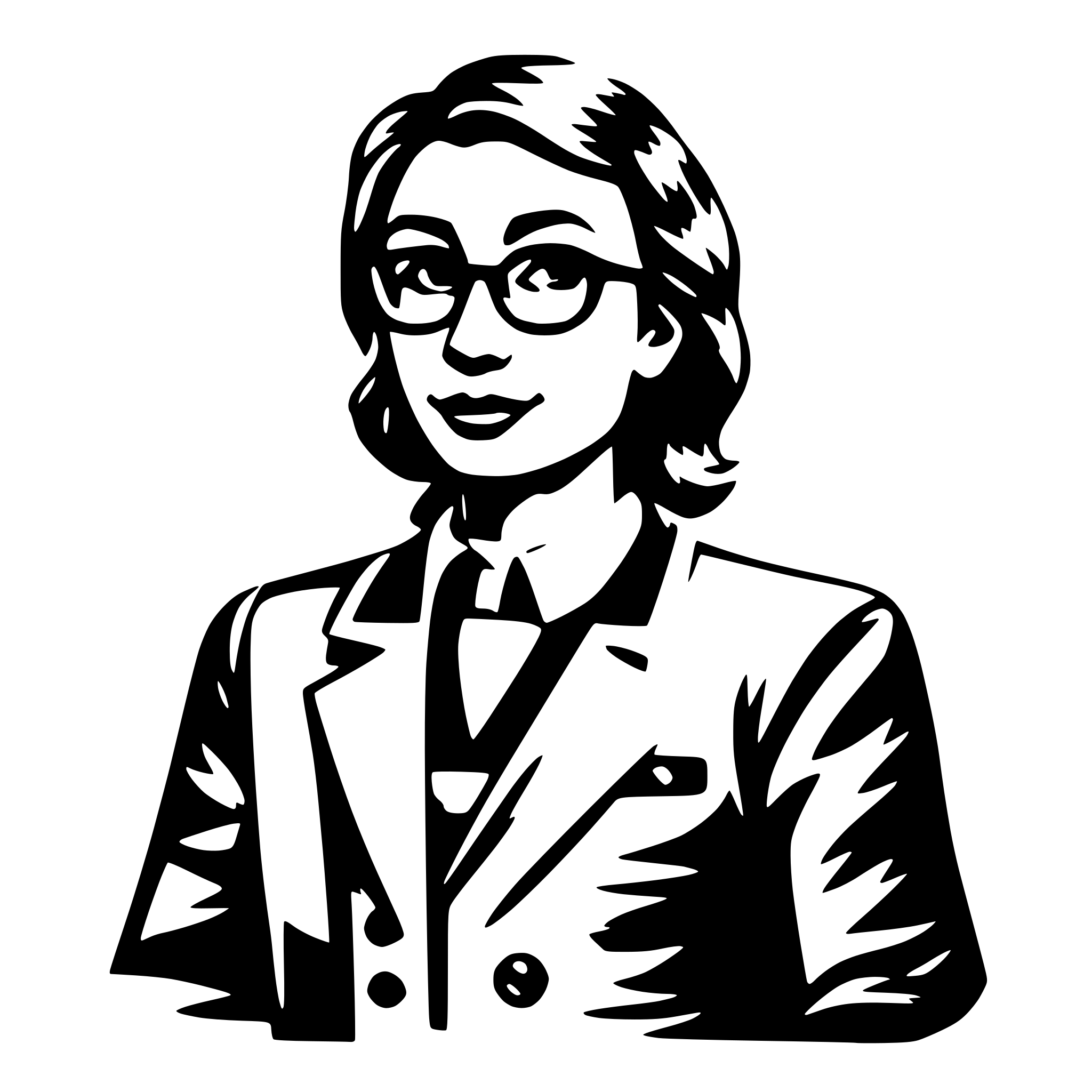 AI-generated SVG of 'math teacher'