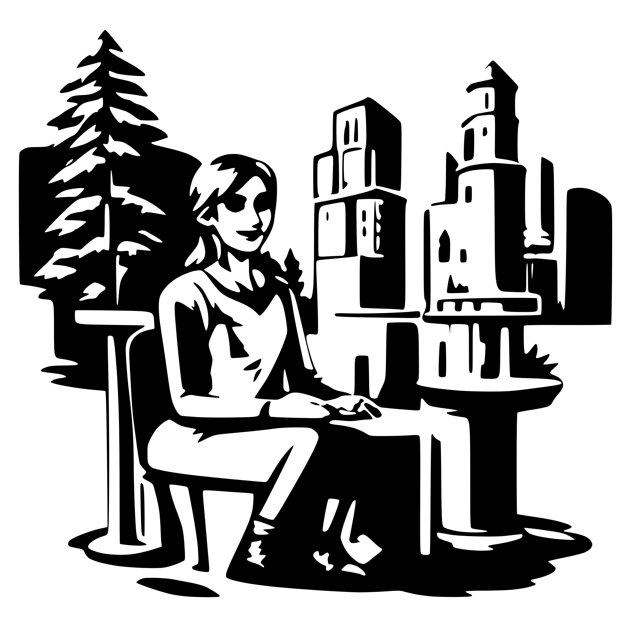 AI-generated SVG of 'about us'