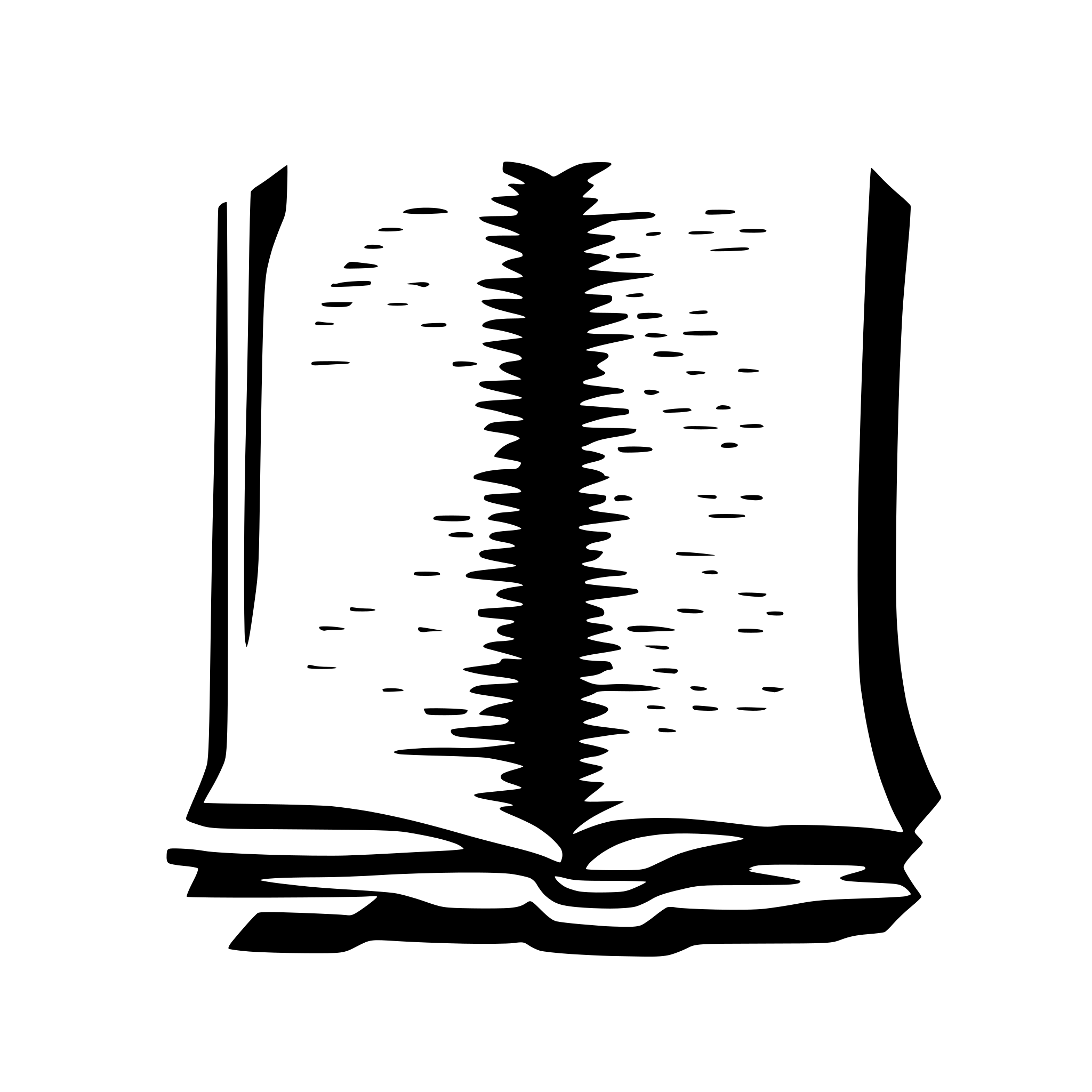 AI-generated SVG of a book with torn page
