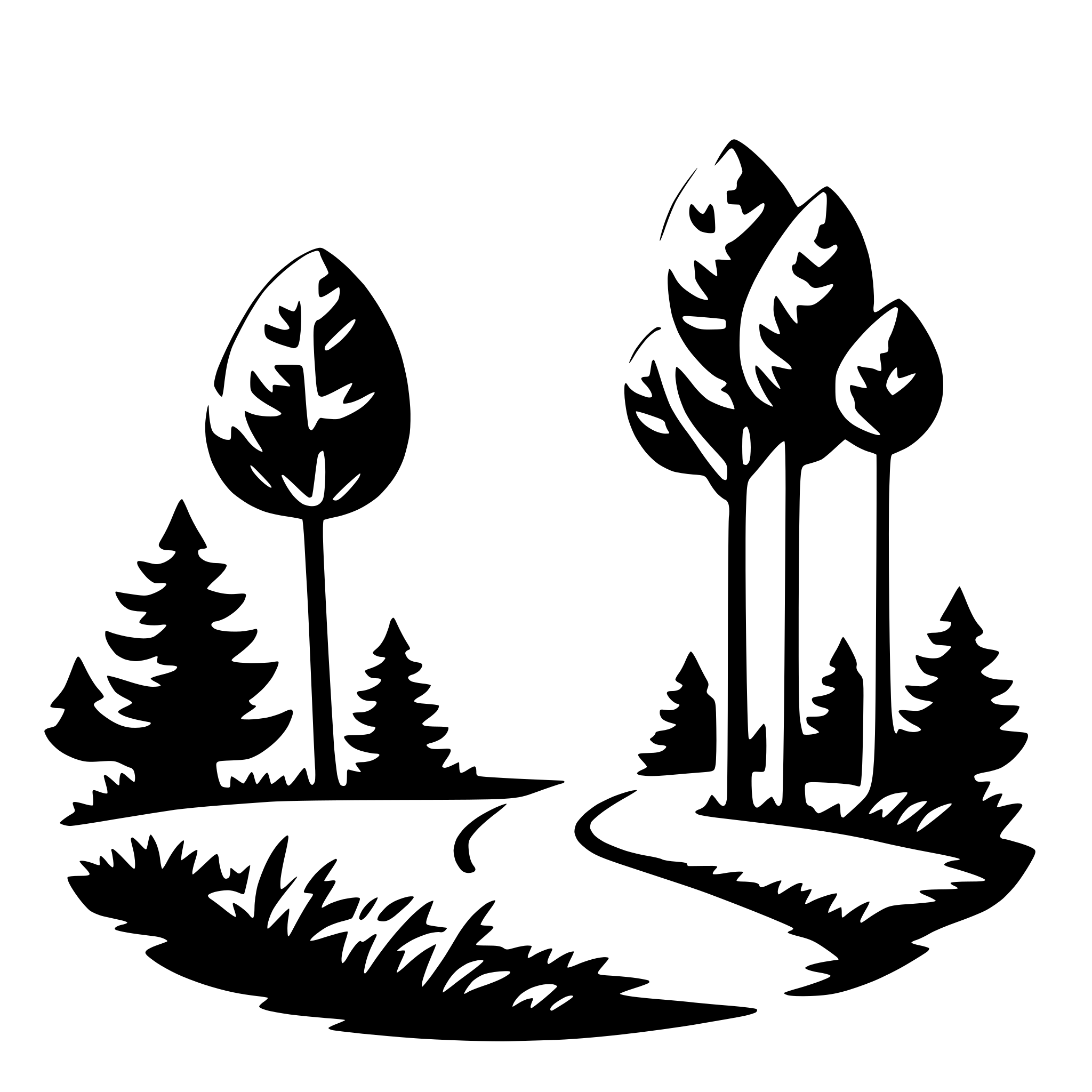 AI-generated SVG of a nature wonders