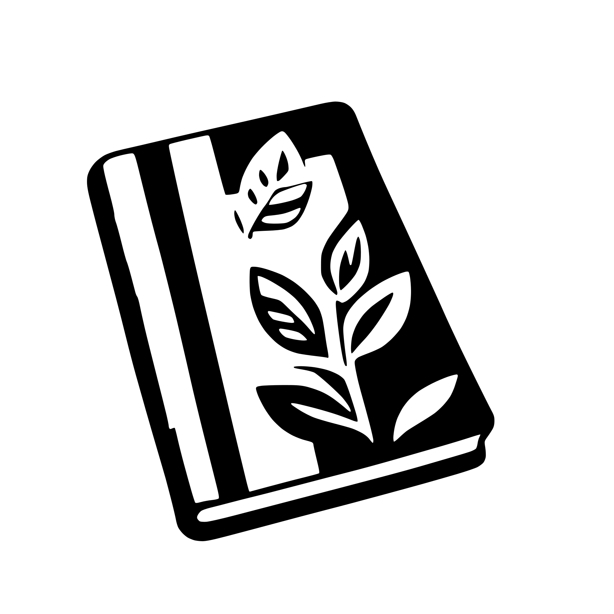 AI-generated SVG of 'perspective view of bluerprint journal'