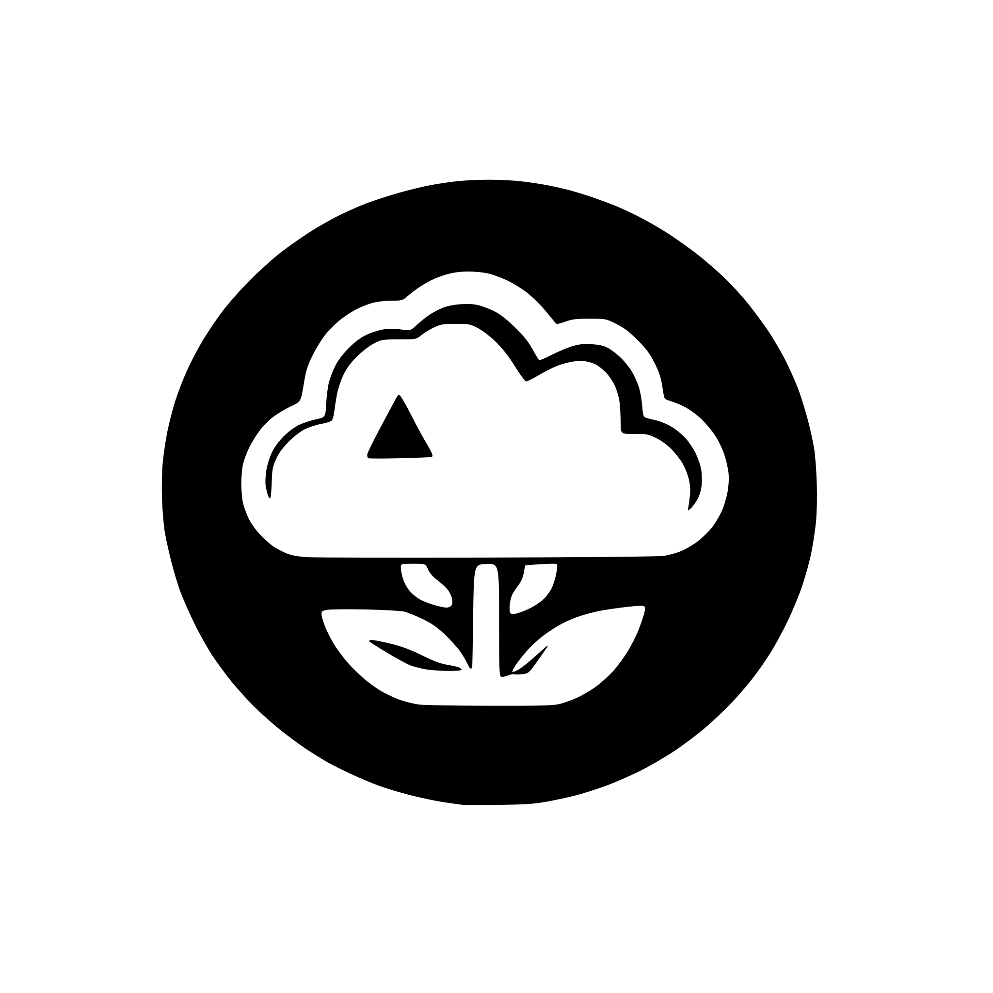 AI-generated SVG of 'cloud icon in angular design'