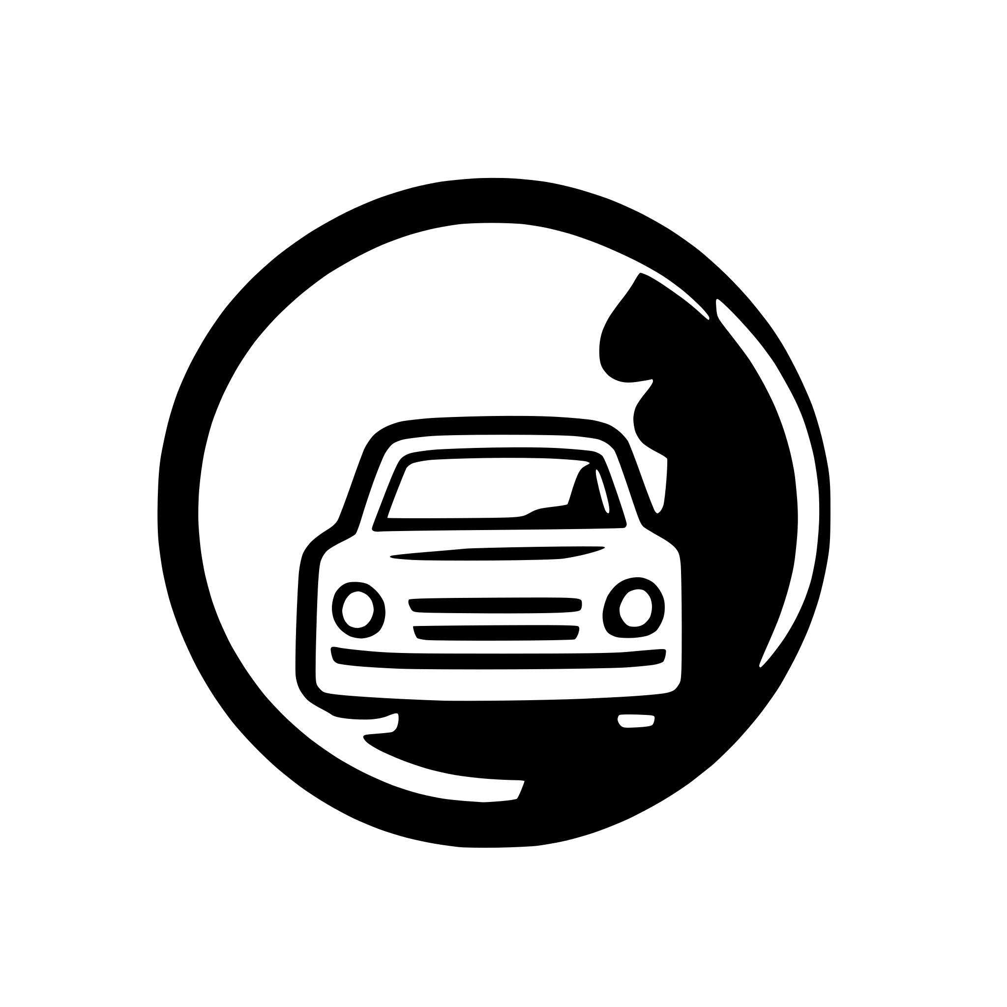 AI-generated SVG of a auto Parkhaus