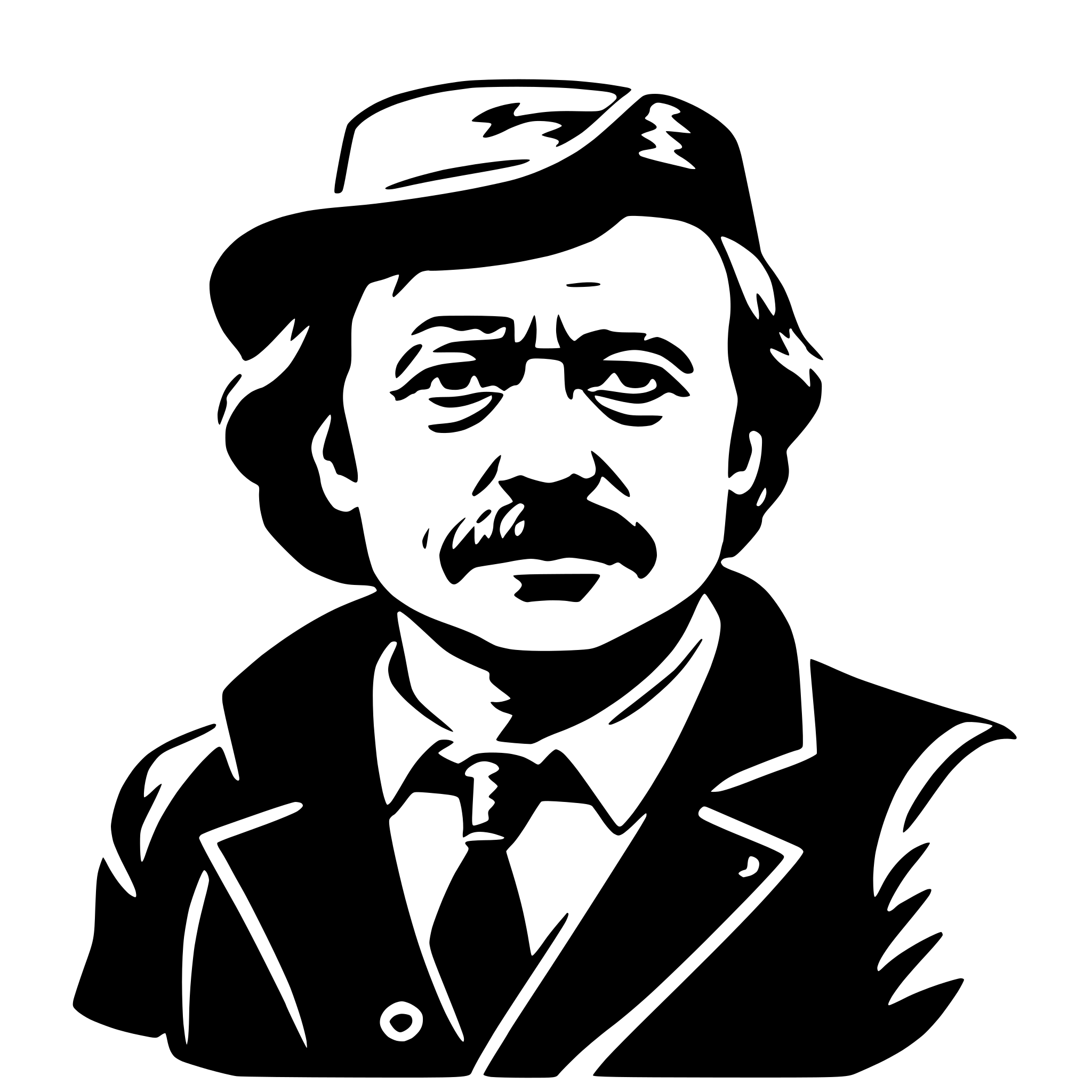 AI-generated SVG of 'theodore roosevelt'