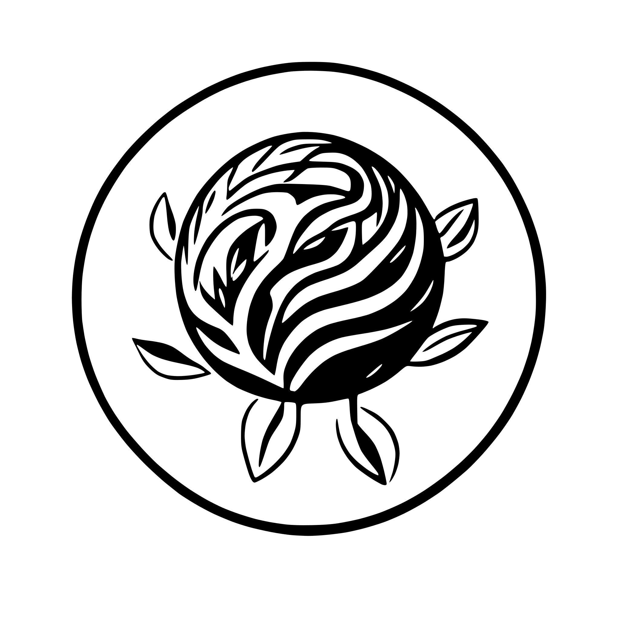 AI-generated SVG of a Eine weltkugel mit den kontinenten