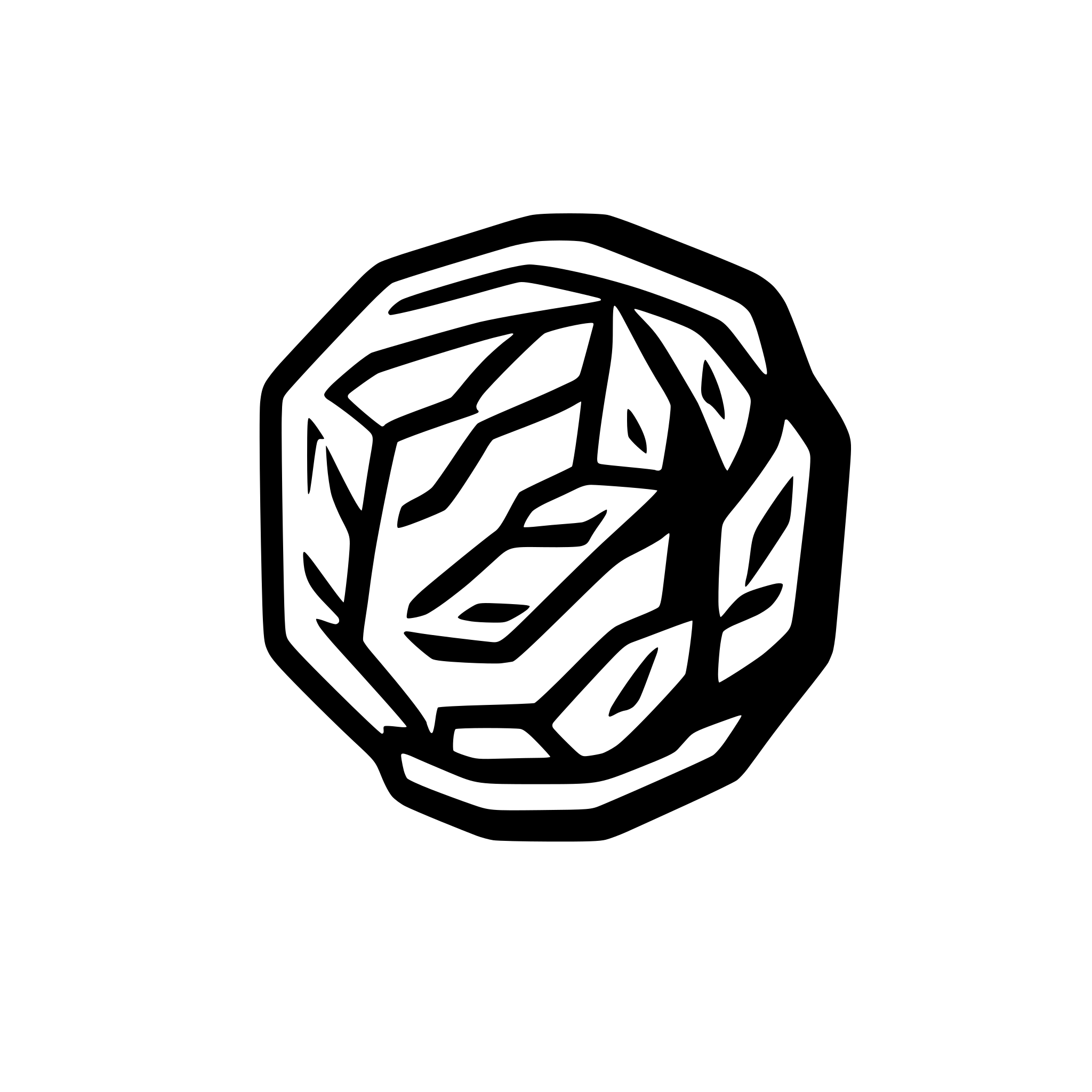 AI-generated SVG of a svg of nodejs logo