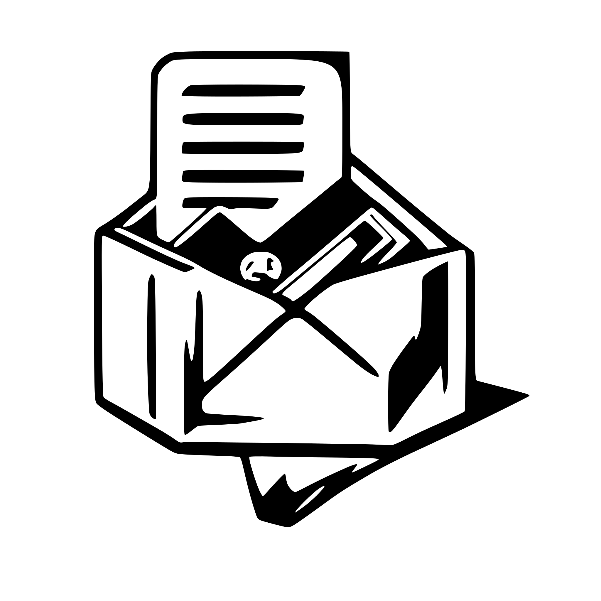 AI-generated SVG of a mail with a check tick
