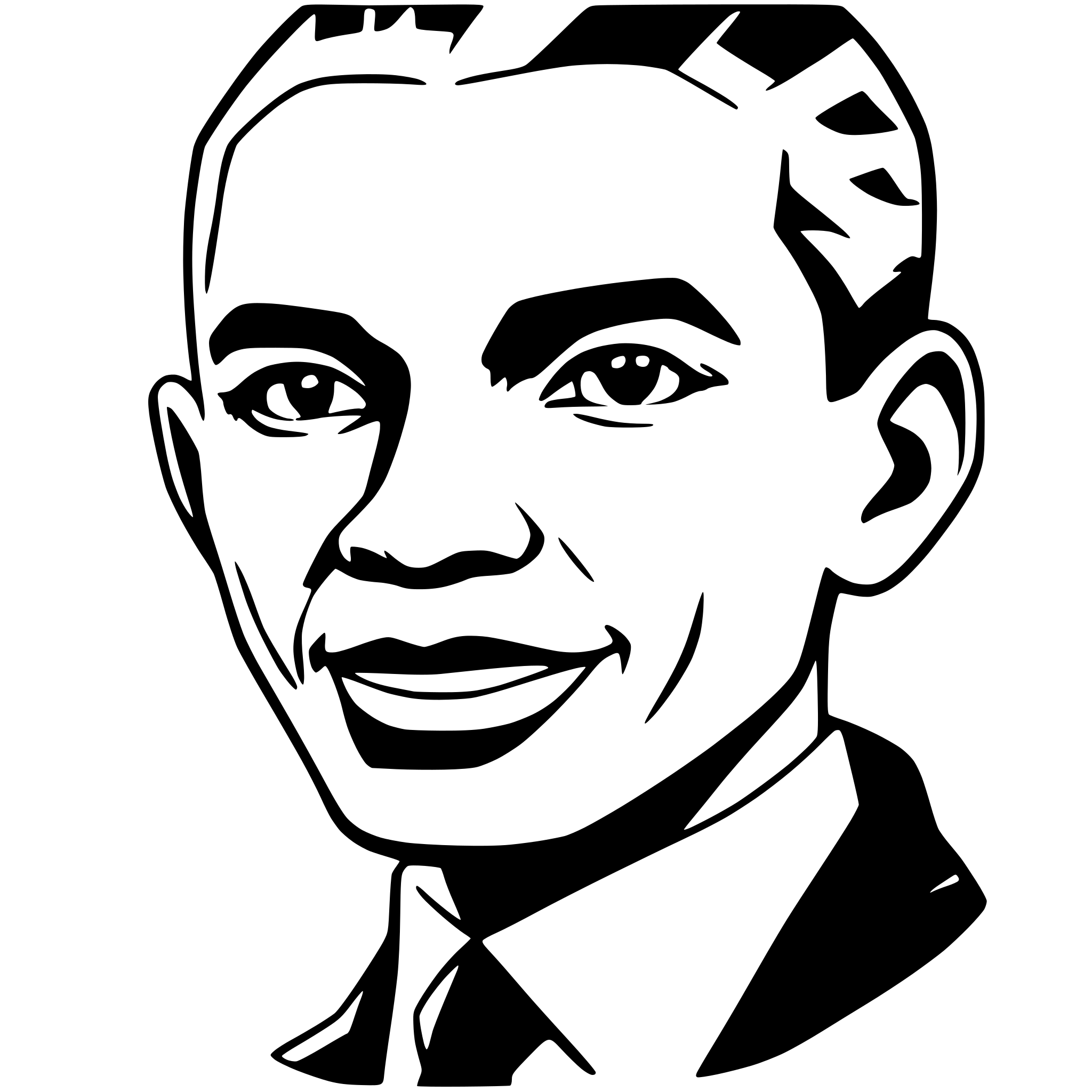 AI-generated SVG of a A detailed portrait illustration Obama  It should be illustrate and pose like the portrait of US presidents on US Money