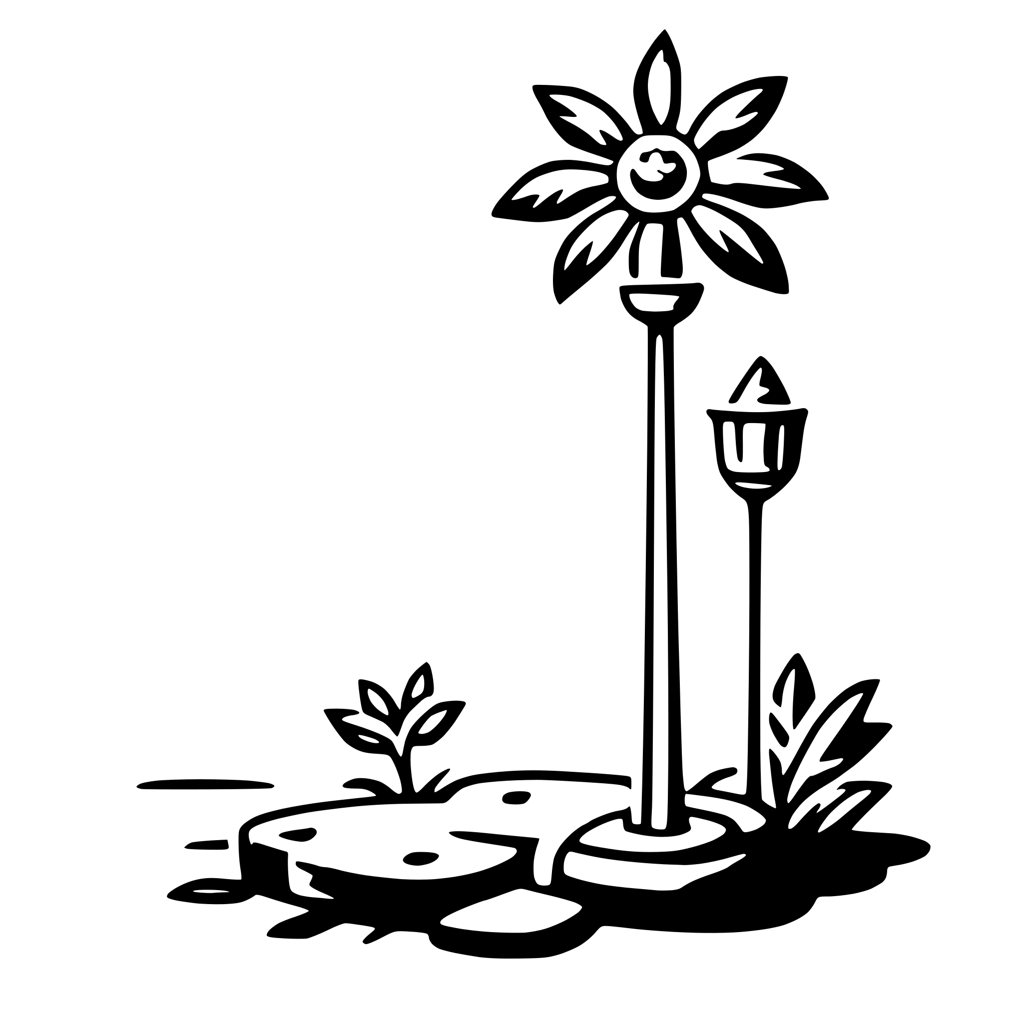 AI-generated SVG of a fresco
