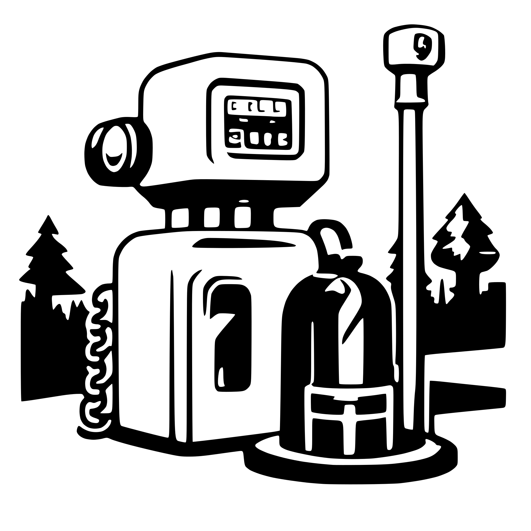 AI-generated SVG of 'fuel buddy'