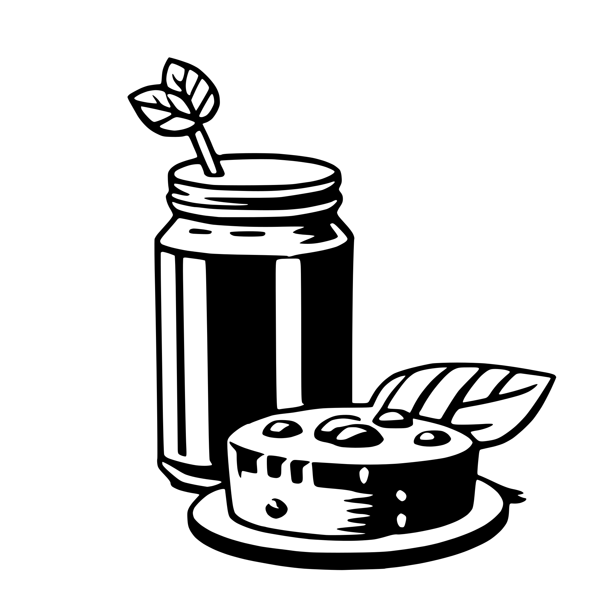 AI-generated SVG of 'honey'