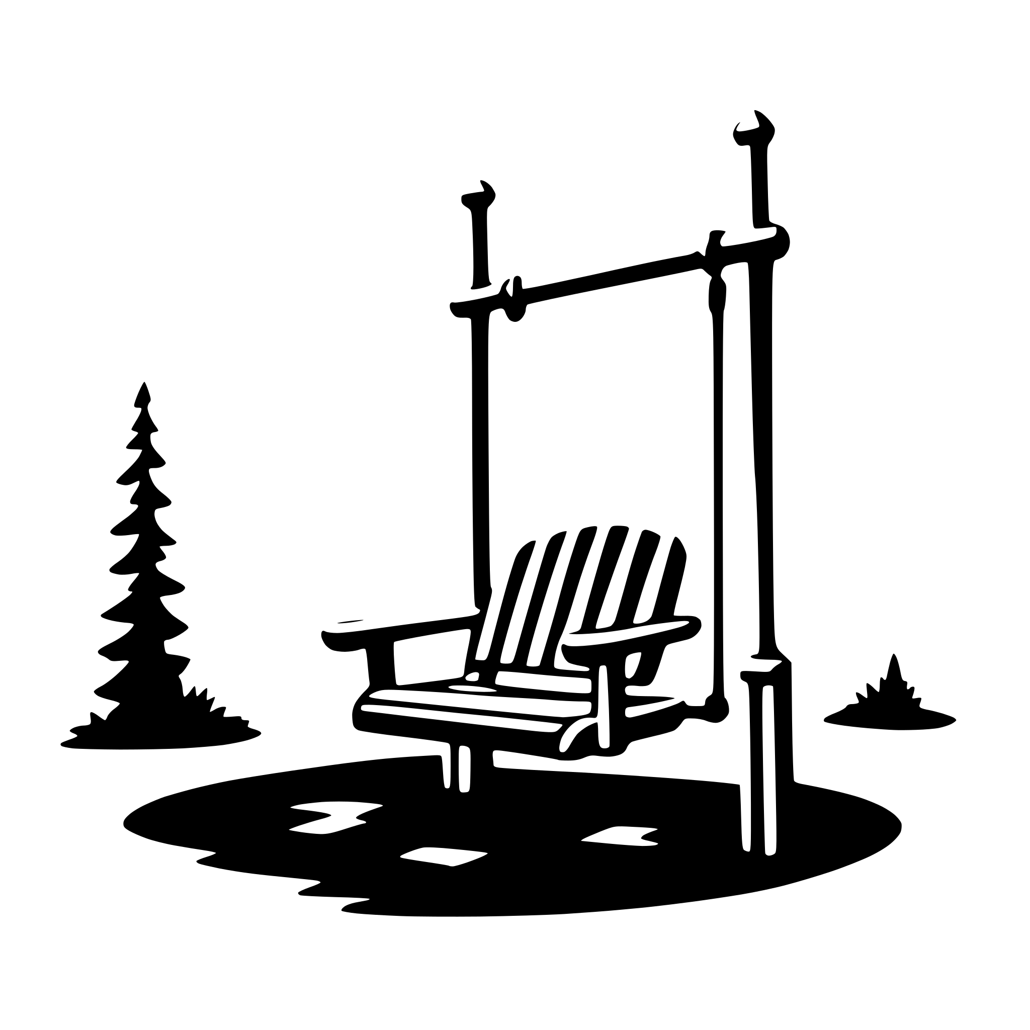 AI-generated SVG of 'swing'