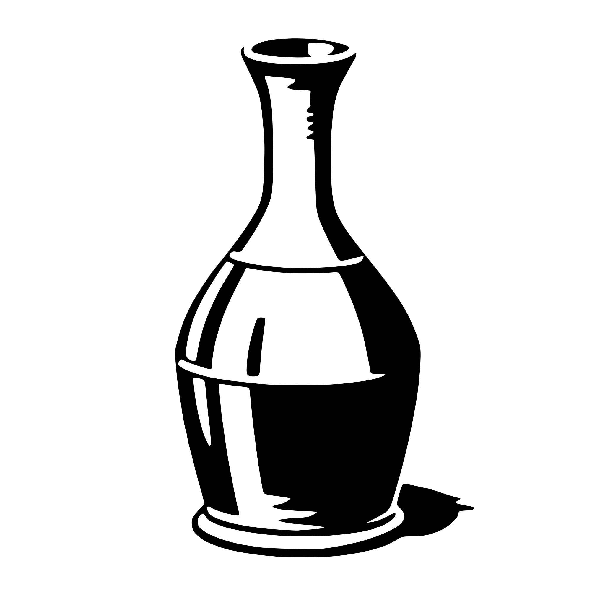 AI-generated SVG of a carafe