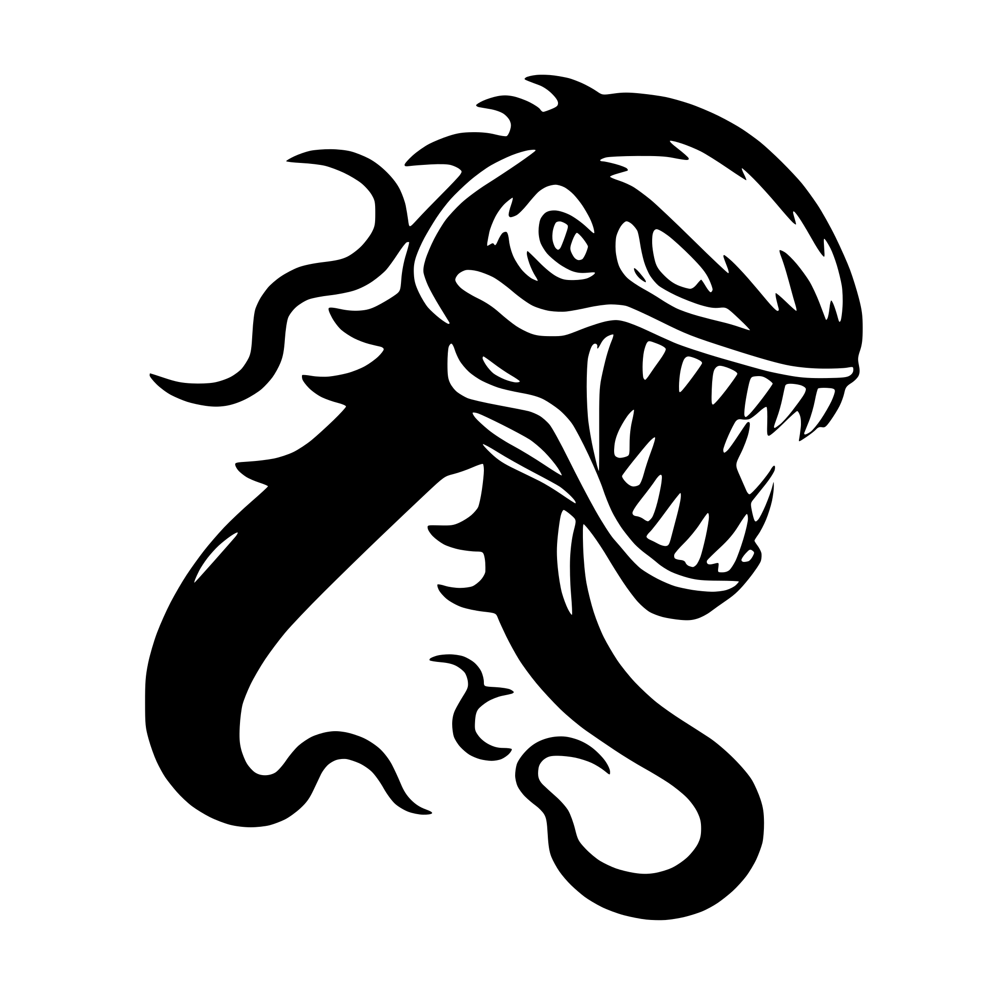 AI-generated SVG of a Venom