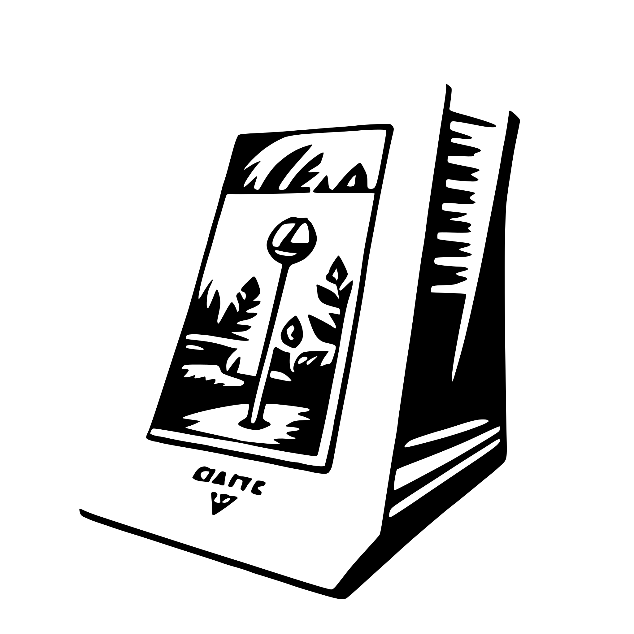 AI-generated SVG of a catalog