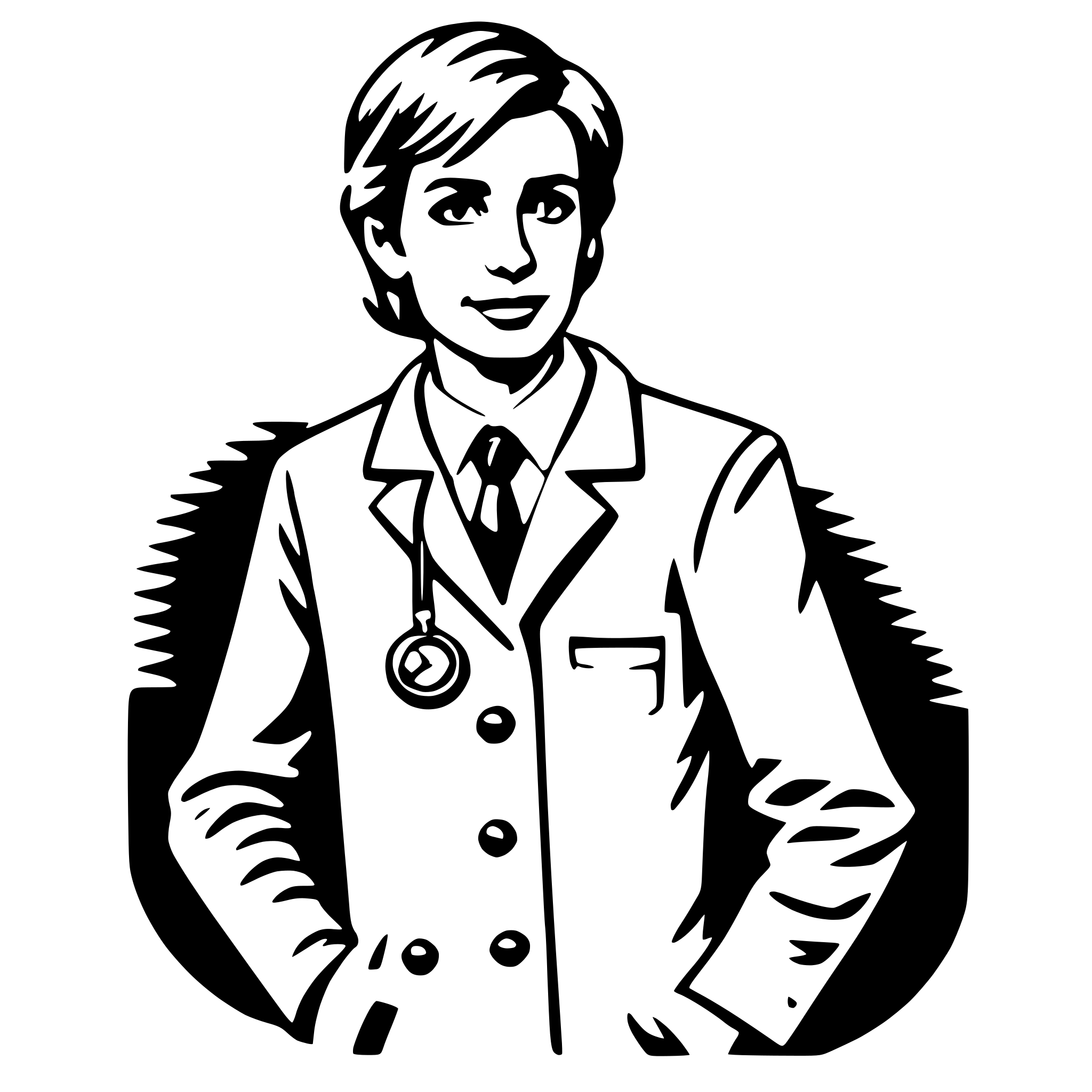 AI-generated SVG of 'doctor'