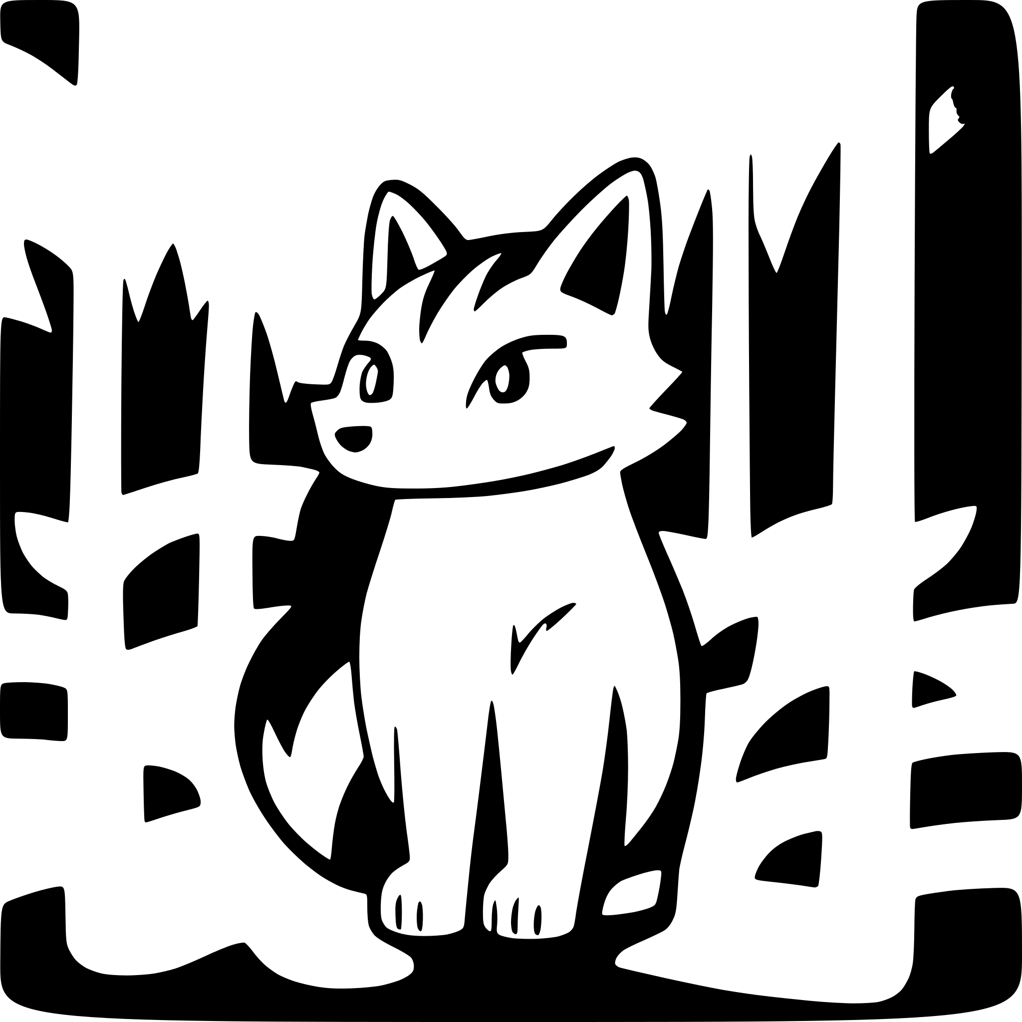 AI-generated SVG of 'fox in snow-covered woods'