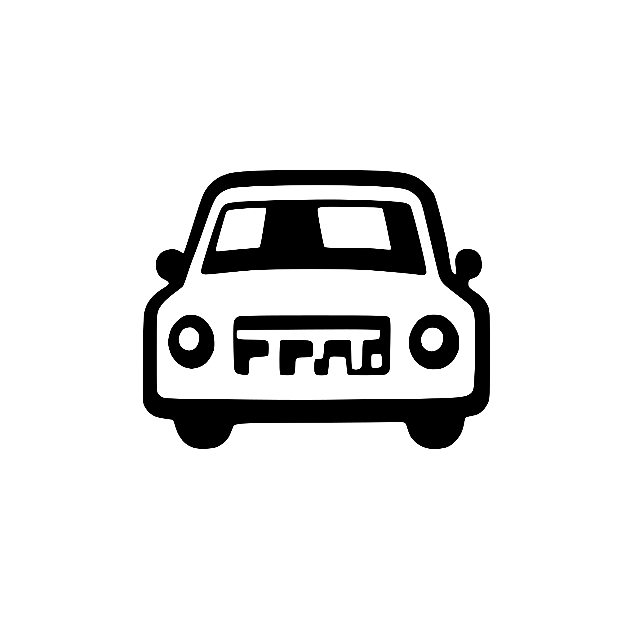 AI-generated SVG of a taxi