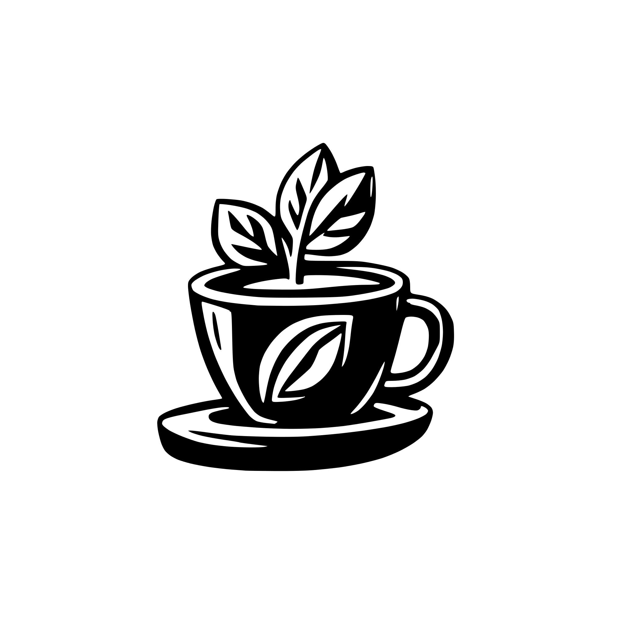 AI-generated SVG of a Generate coffee logotype