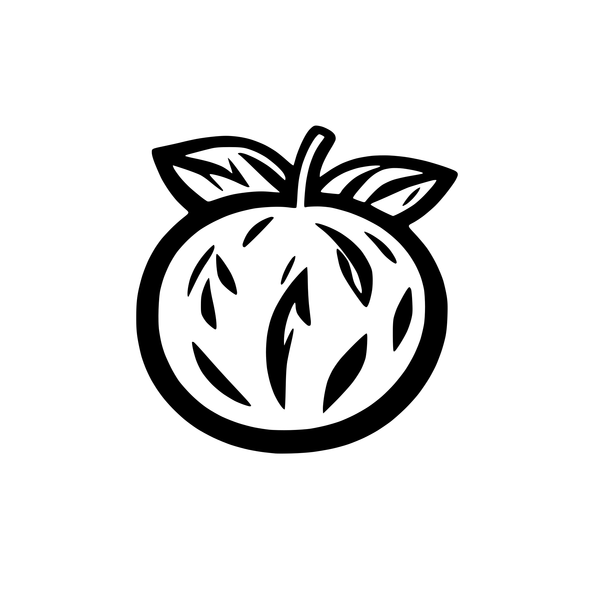 AI-generated SVG of a tomato shape, borders only, leafs should be green, tomato read, cartoon style. very simple, only the borders