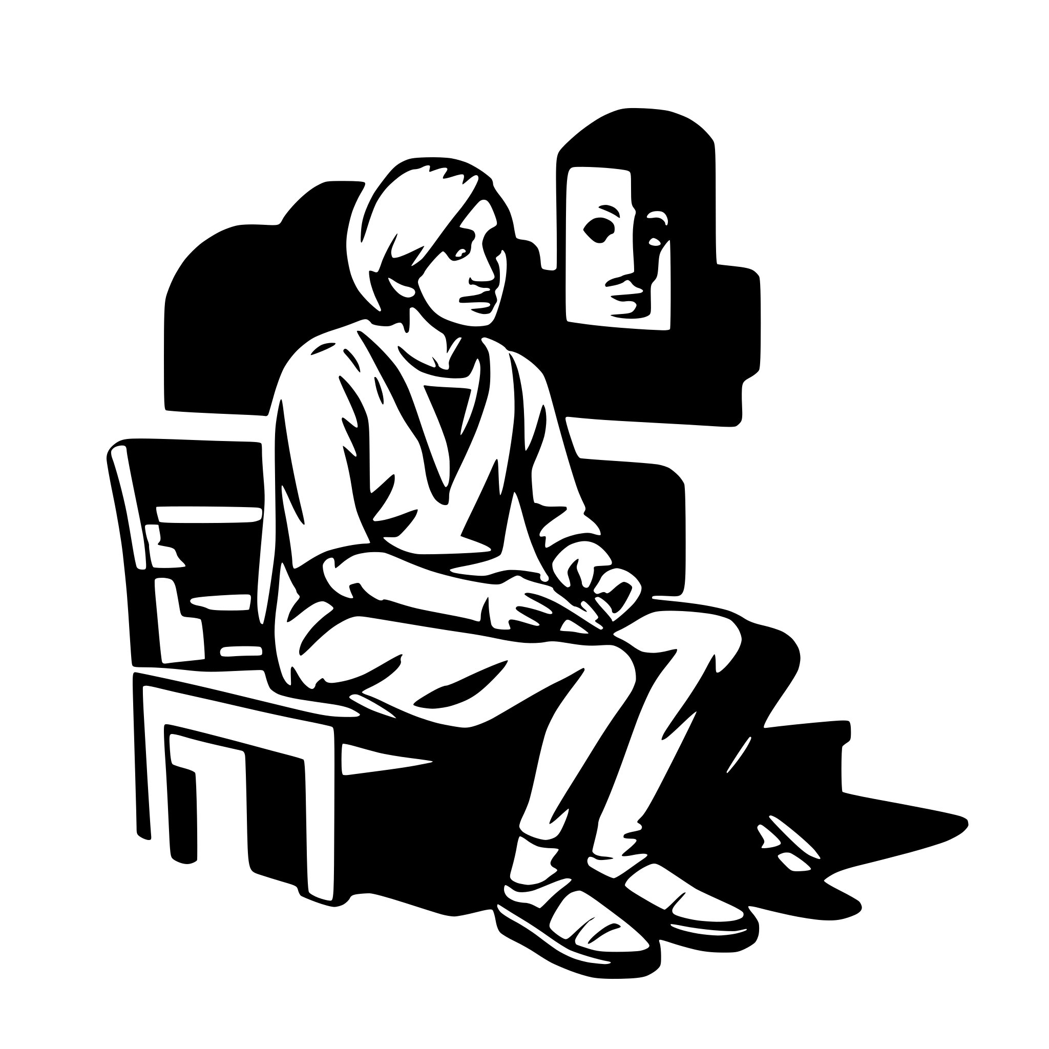 AI-generated SVG of 'patient'
