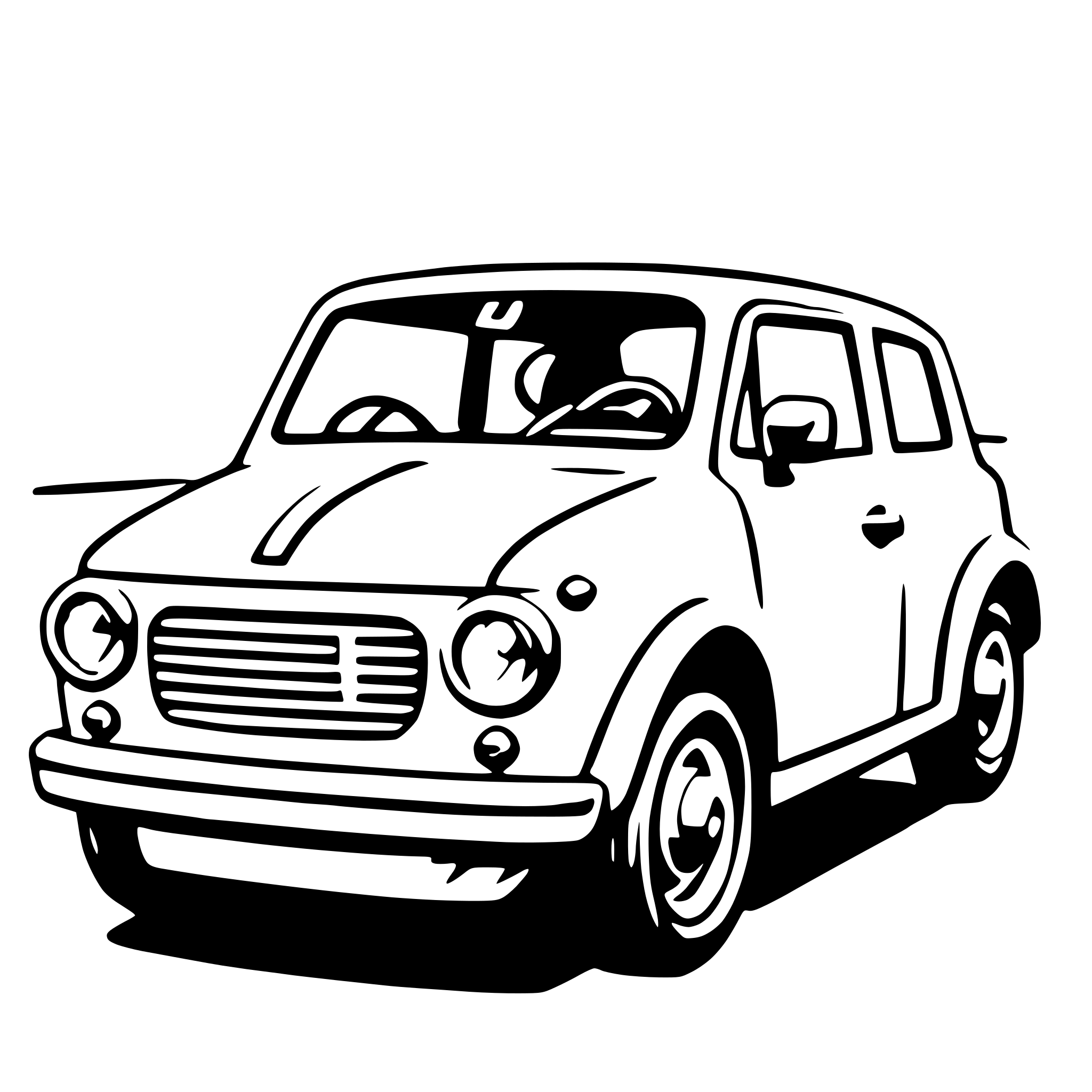 AI-generated SVG of 'city car'