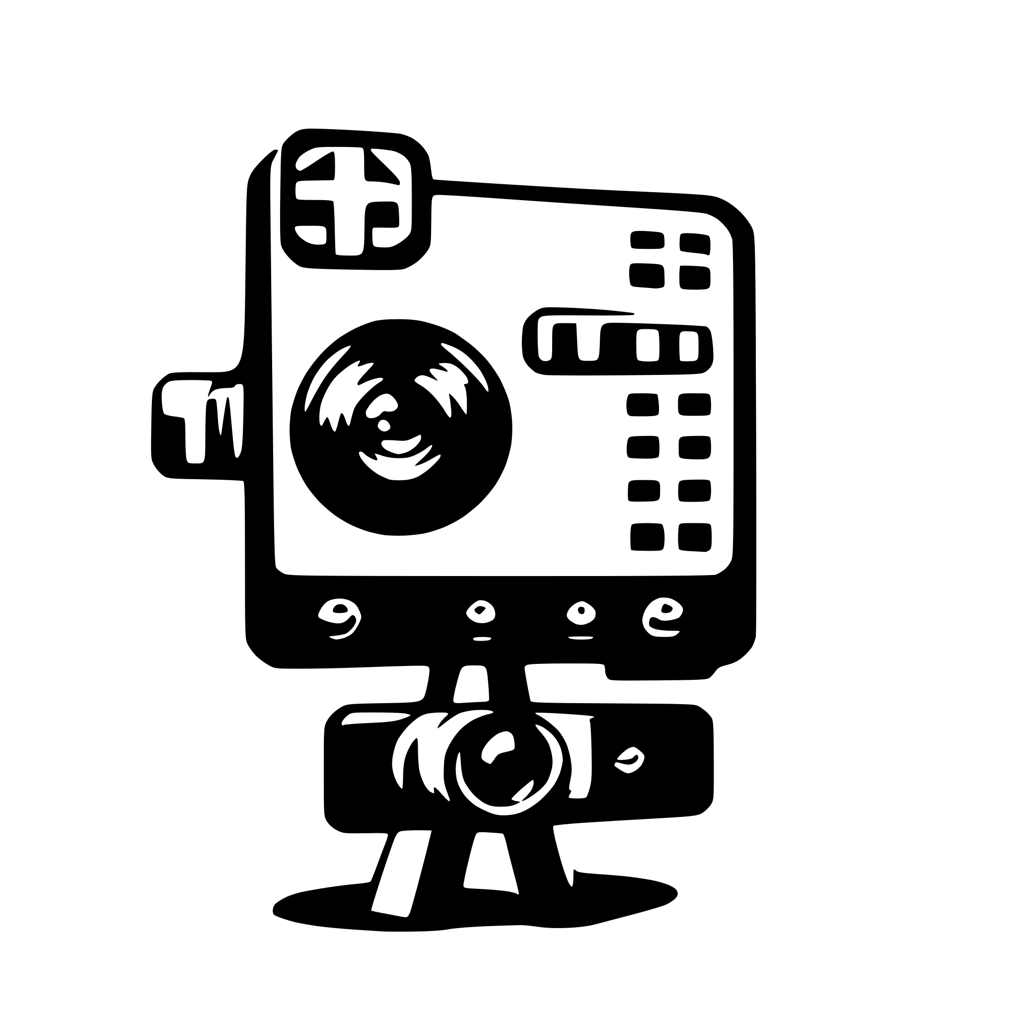 AI-generated SVG of 'video playlist'