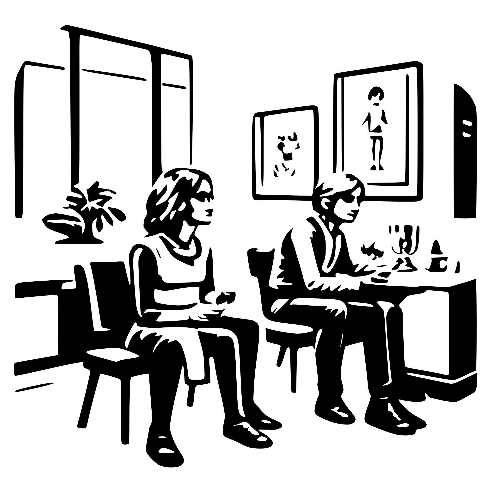 AI-generated SVG of 'psychology clinic'