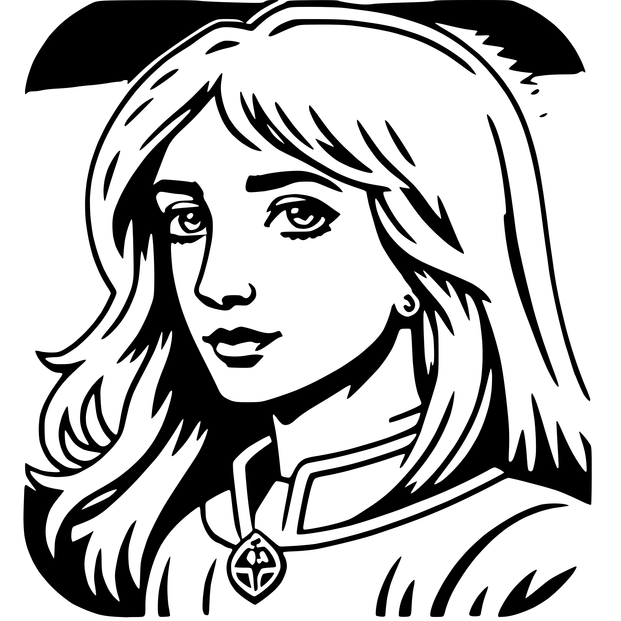 AI-generated SVG of 'arianrhod'