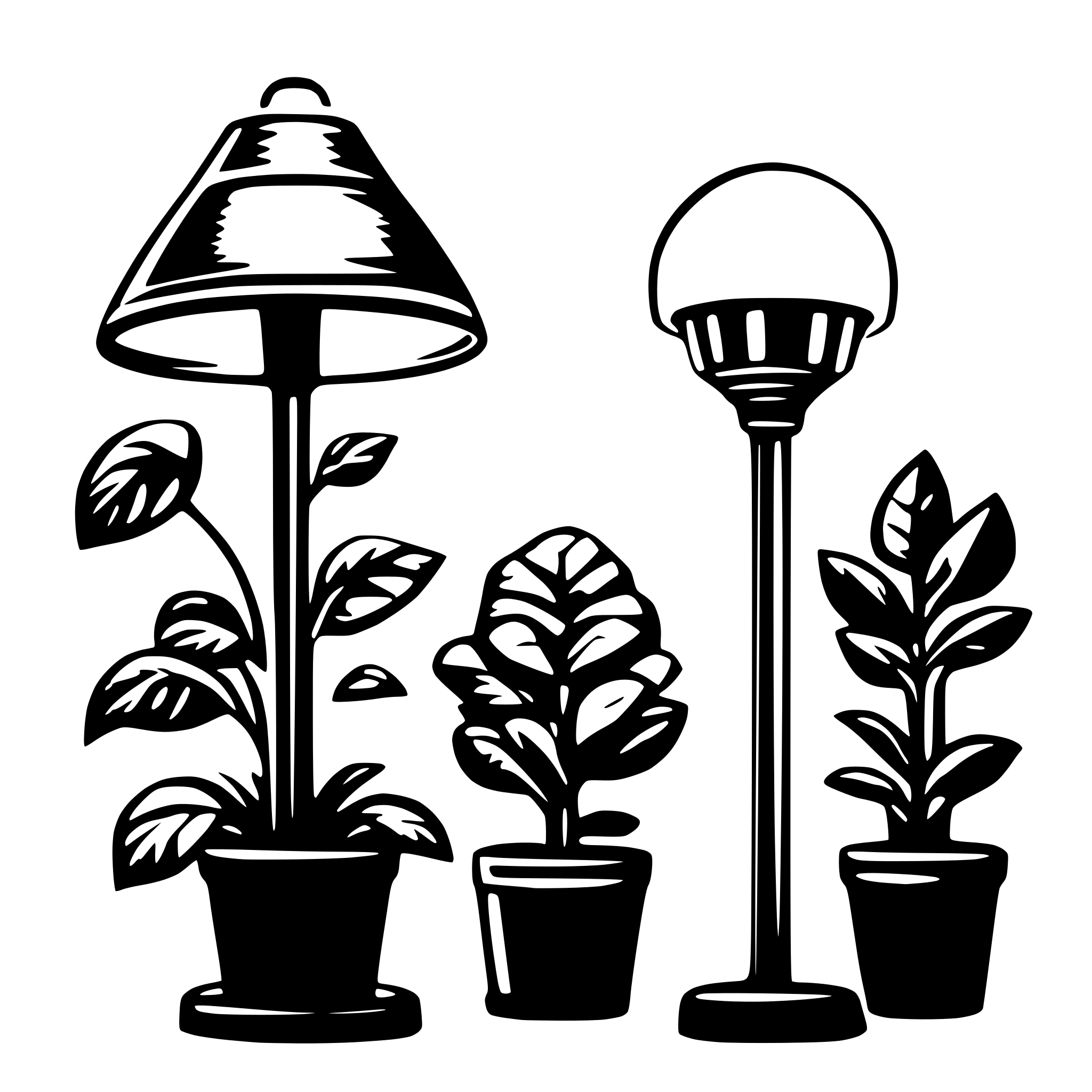 AI-generated SVG of 'grow light'