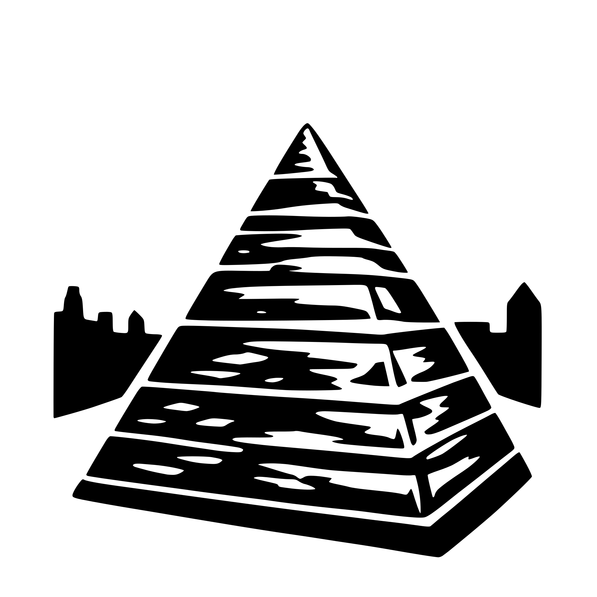 AI-generated SVG of 'pyramidcode'