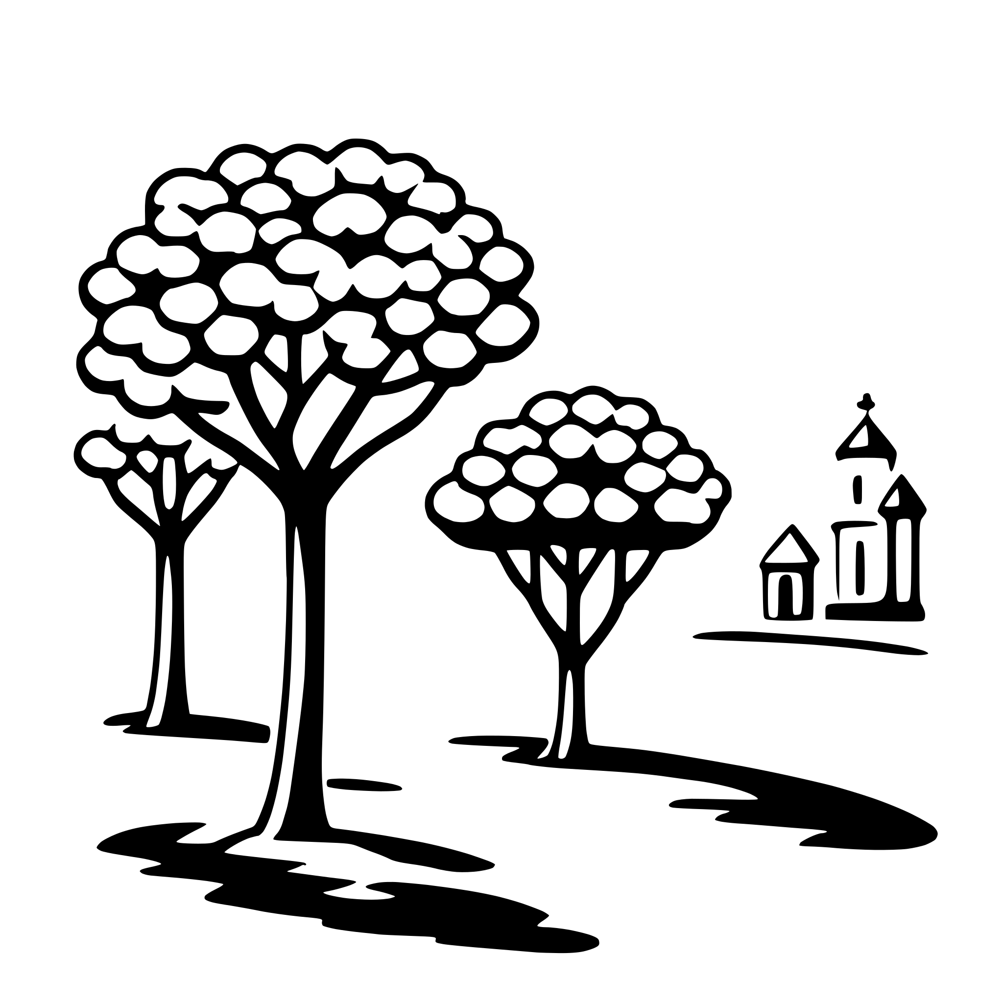 AI-generated SVG of a cherry blossom romance
