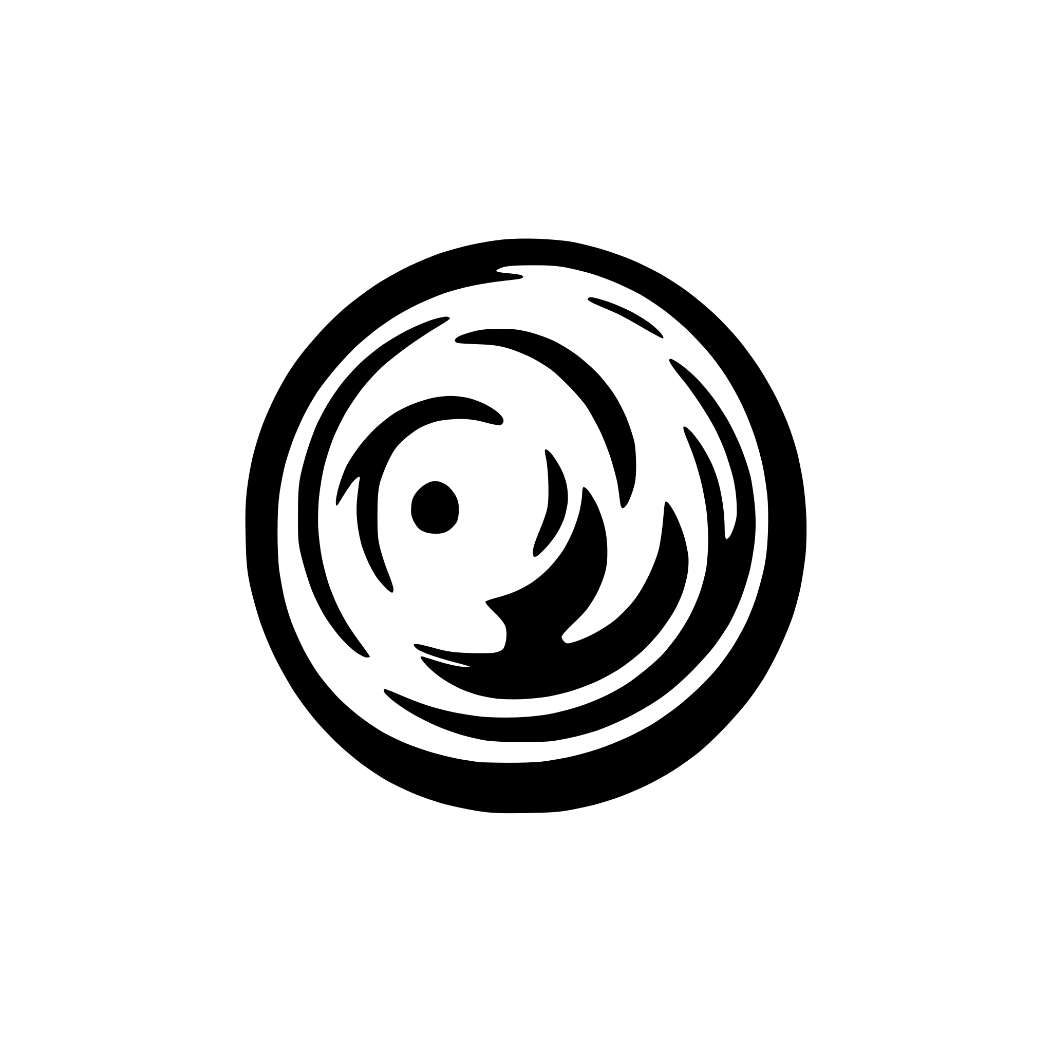 AI-generated SVG of a Create bouncy butt logo: two overlapping circles with smooth animation delay