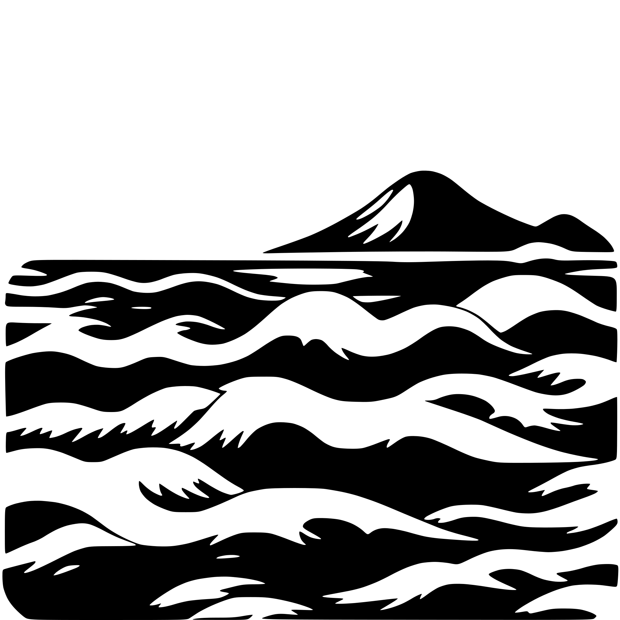 AI-generated SVG of a japanese style wave pattern
