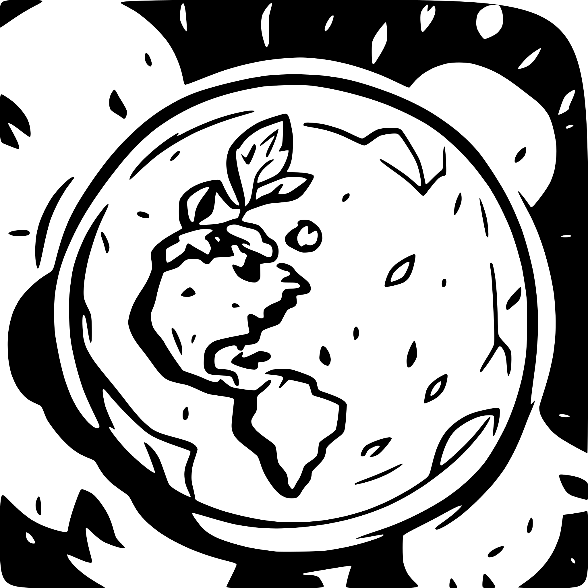 AI-generated SVG of a earth planet