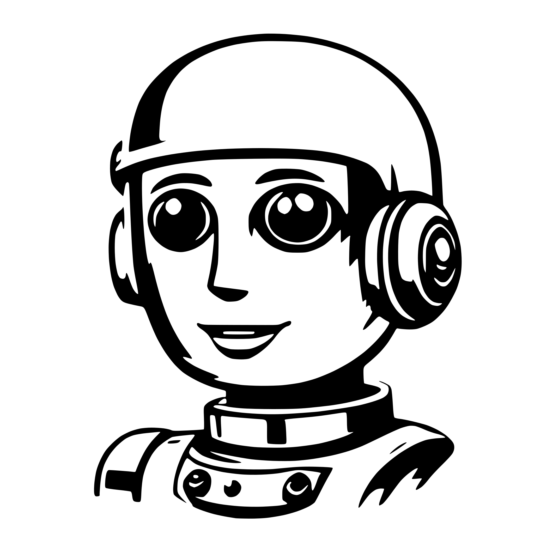 AI-generated SVG of 'a chatbot'