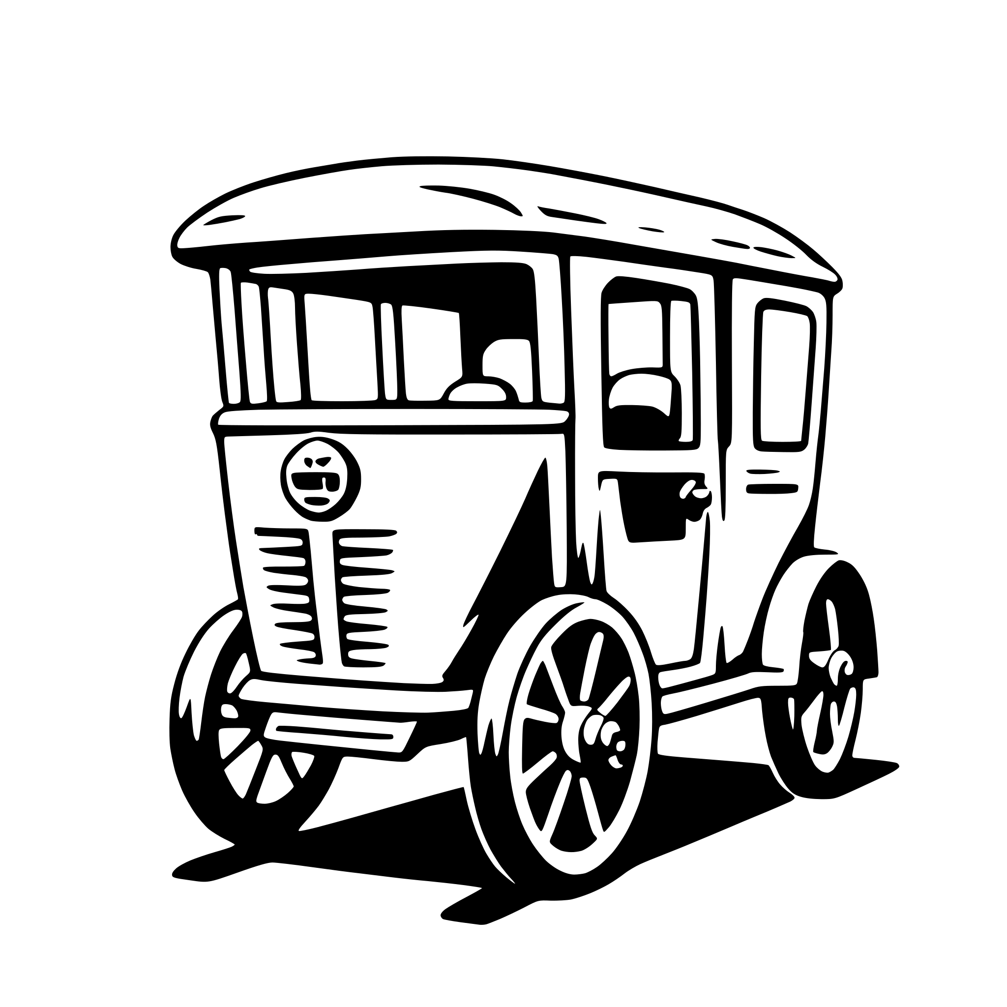 AI-generated SVG of 'rickshaw'