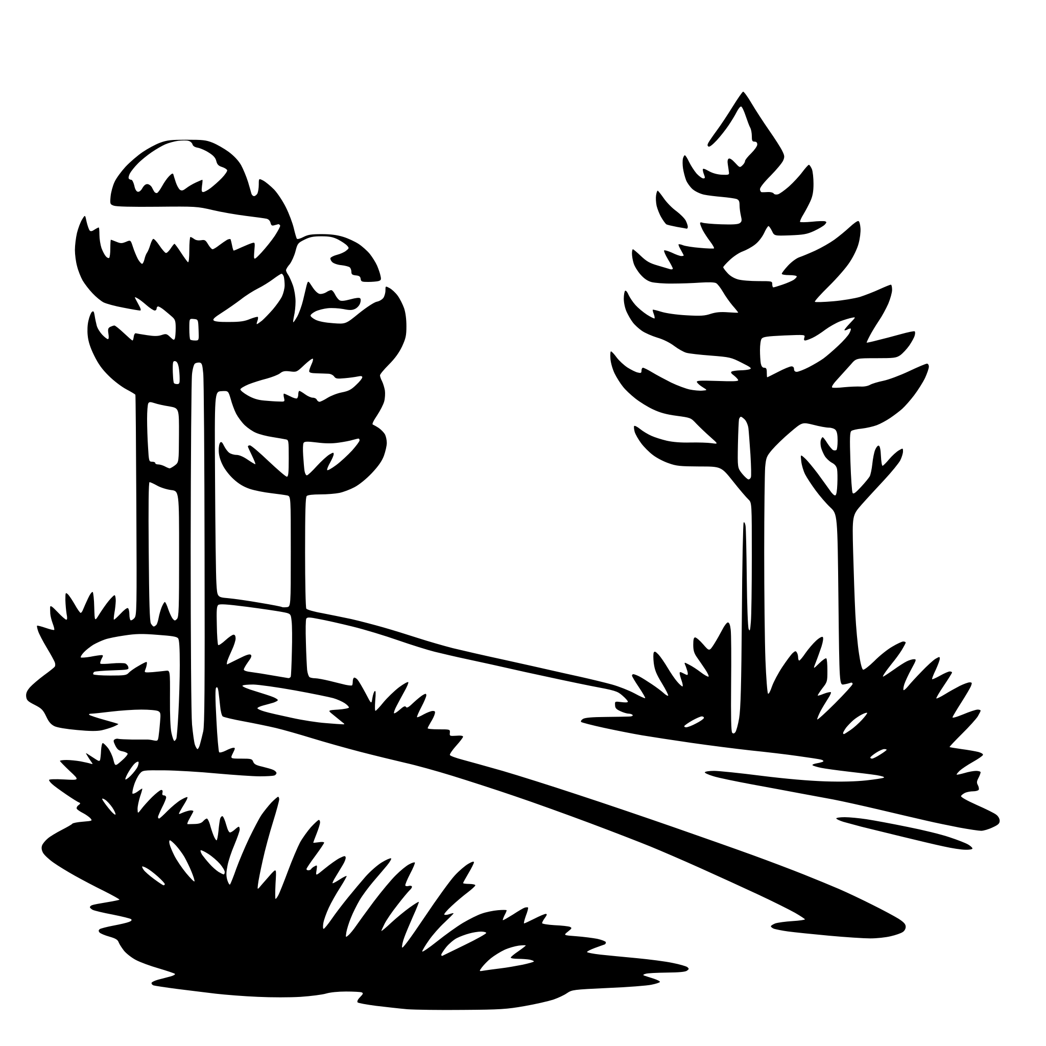 AI-generated SVG of 'nature tranquility'