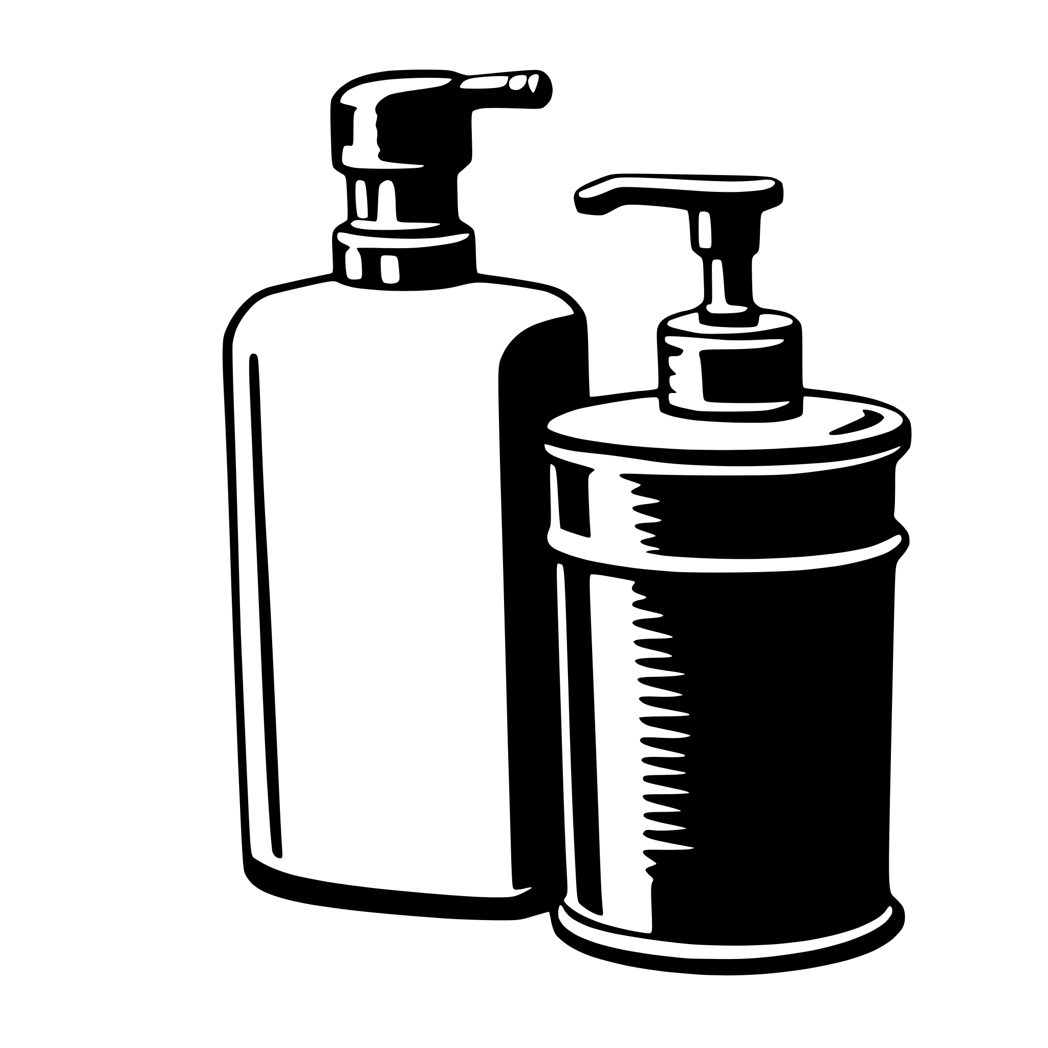 AI-generated SVG of 'liquid soap'