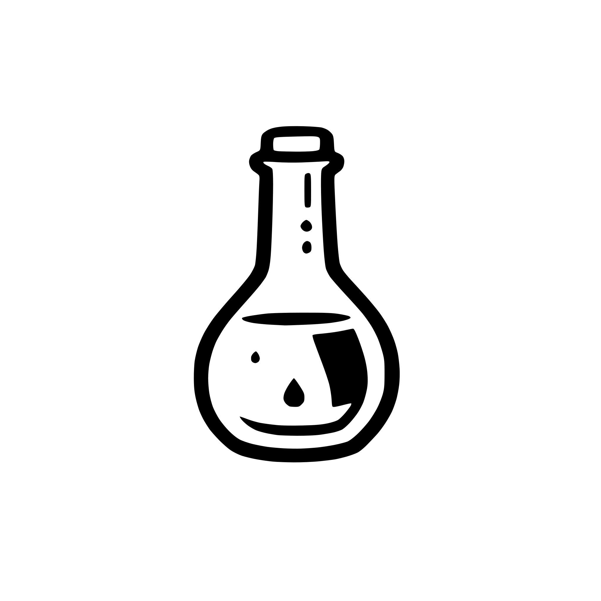 AI-generated SVG of 'potion bottle'